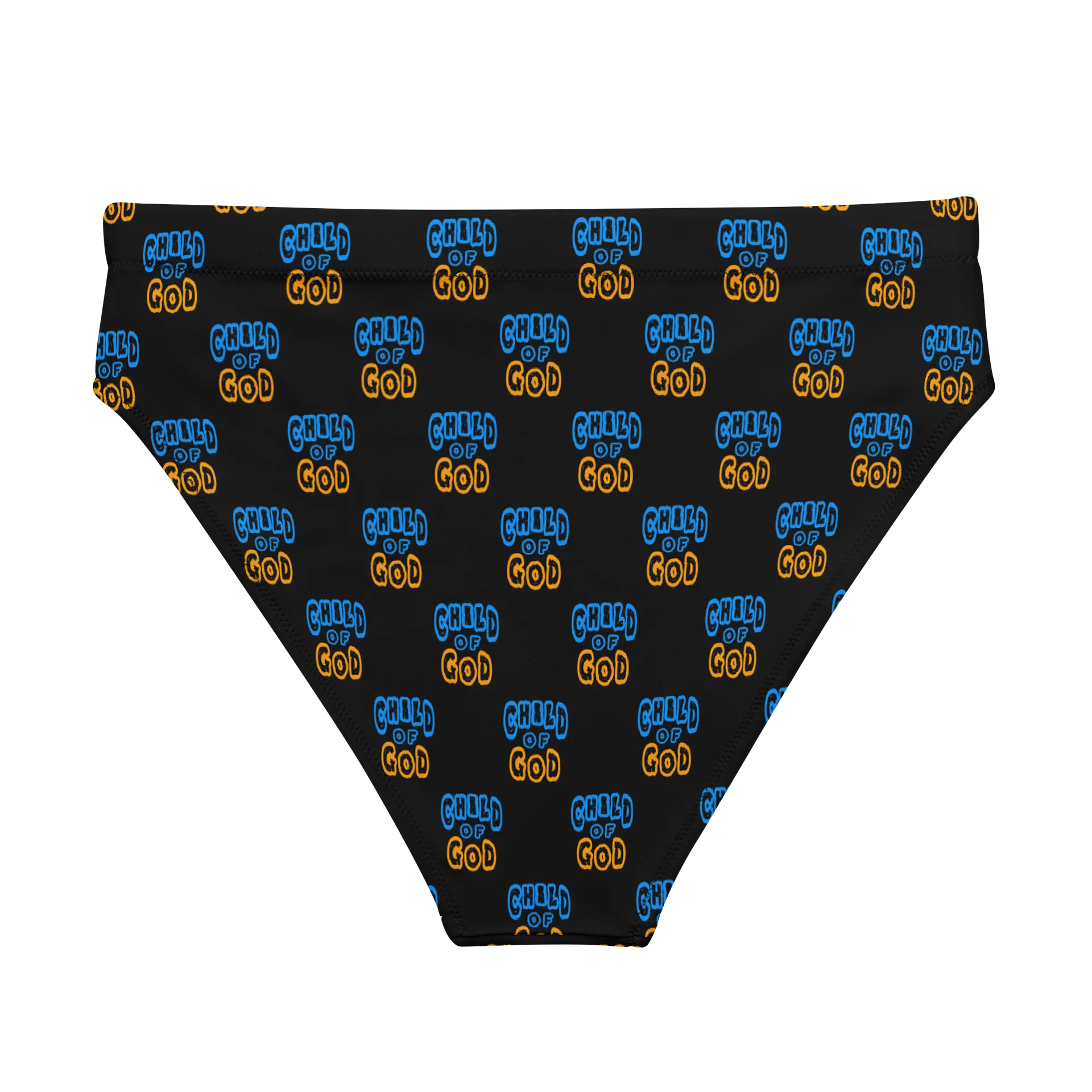 Child of God All-Over Print High-Waisted Bikini Bottom product image (2)