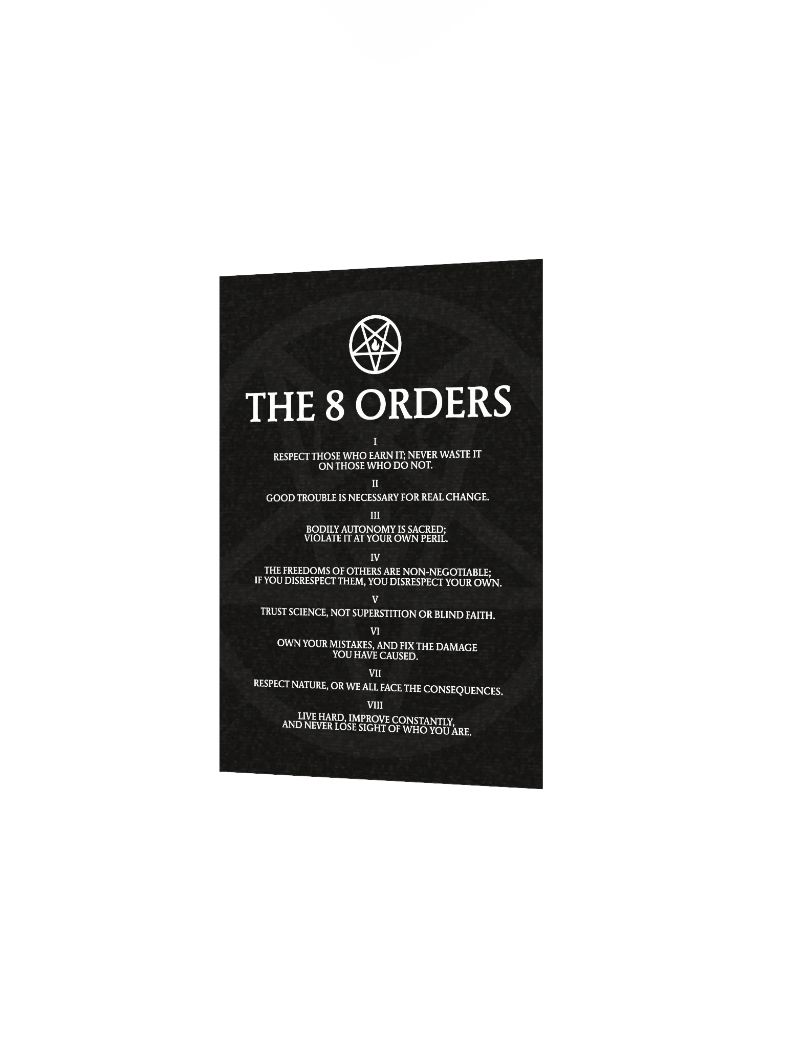 The 8 Orders - Poster product image (3)