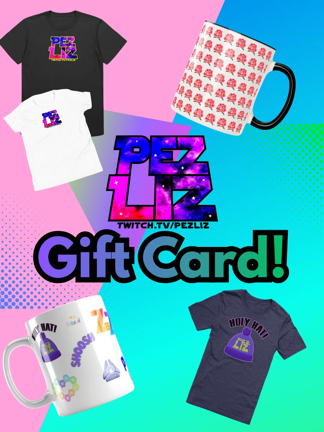 pezliz Merch Gift Card! product image (1)