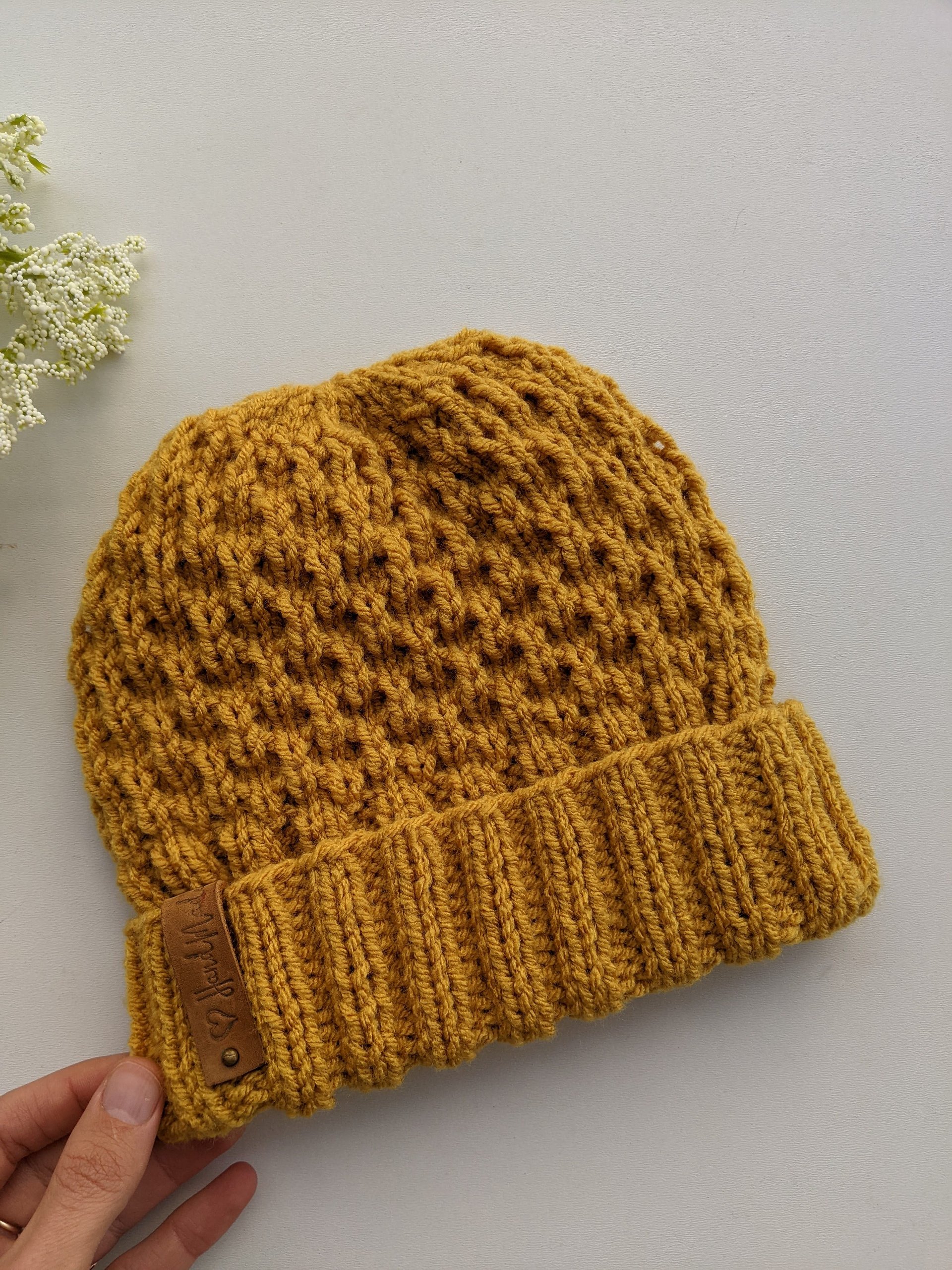 Quick & Cozy Knit Hat Pattern For Men product image (2)