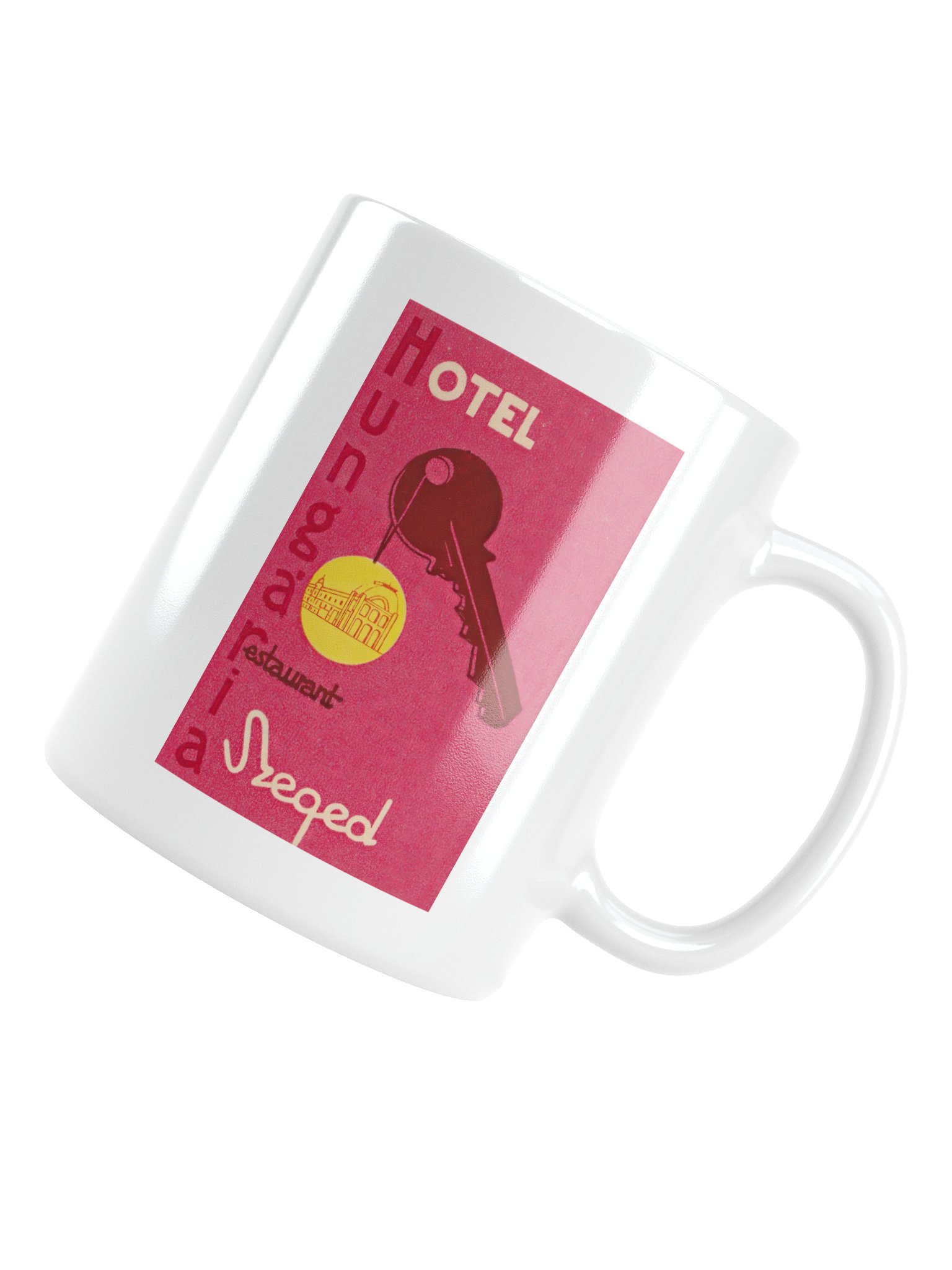 Hotel Hungaria Mug-Pink product image (5)