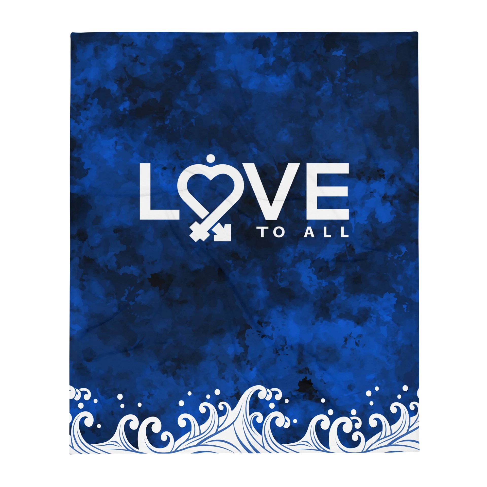 L2A Blue Wave Throw Blanket product image (2)