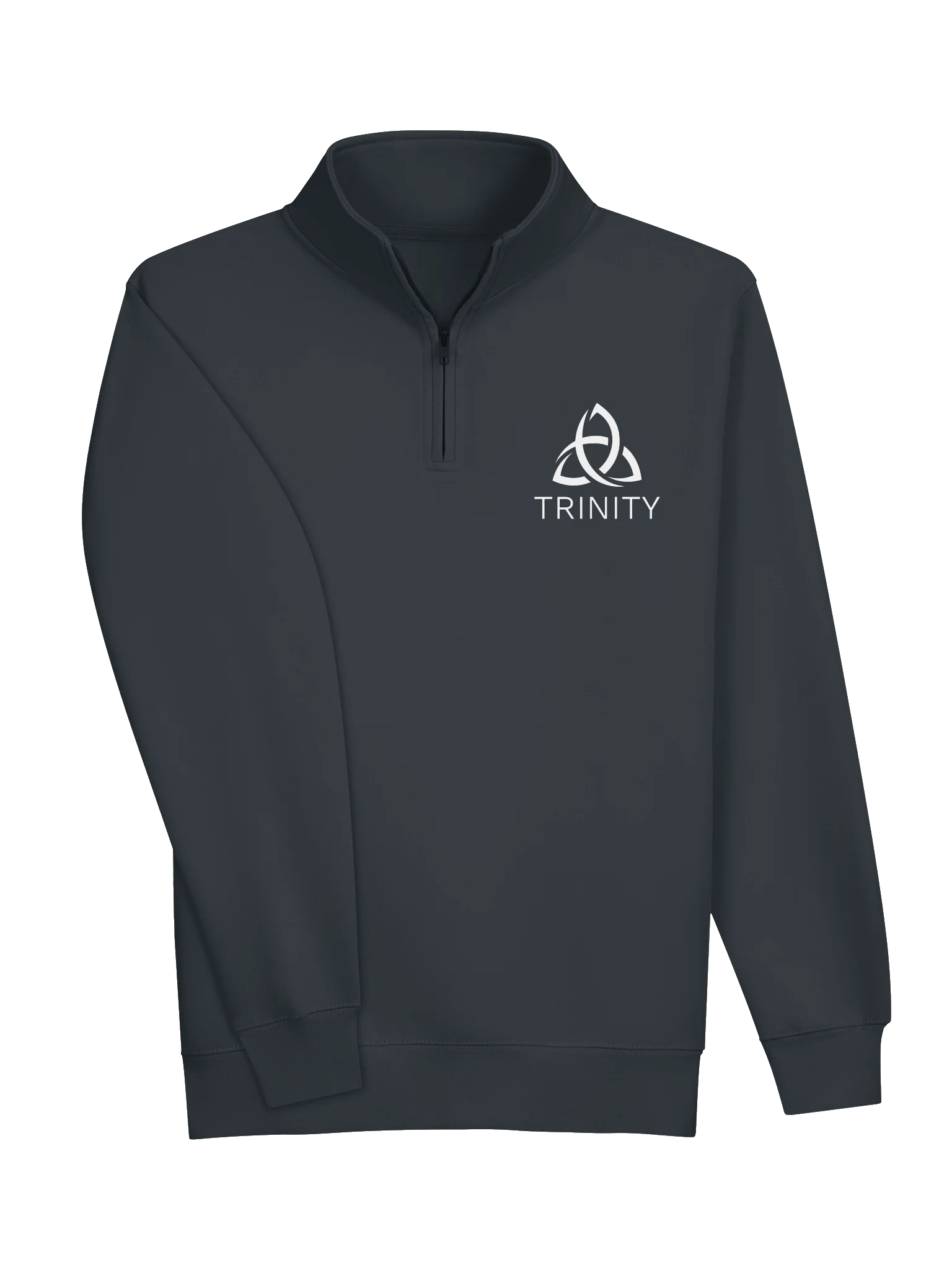 Quarter Zip Sweatshirt (white logo) product image (3)