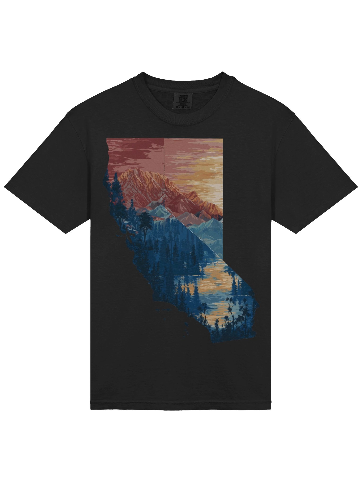 Golden Horizons – California Landscape Tee product image (13)