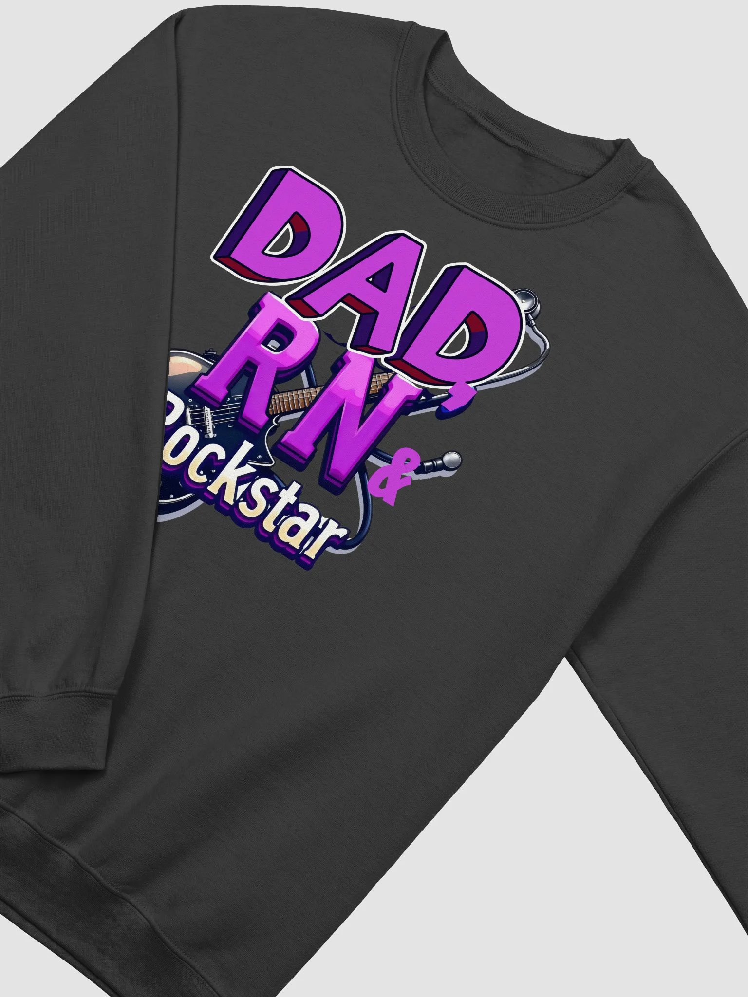 Rockstar Dad RN Crewneck Sweatshirt product image (14)