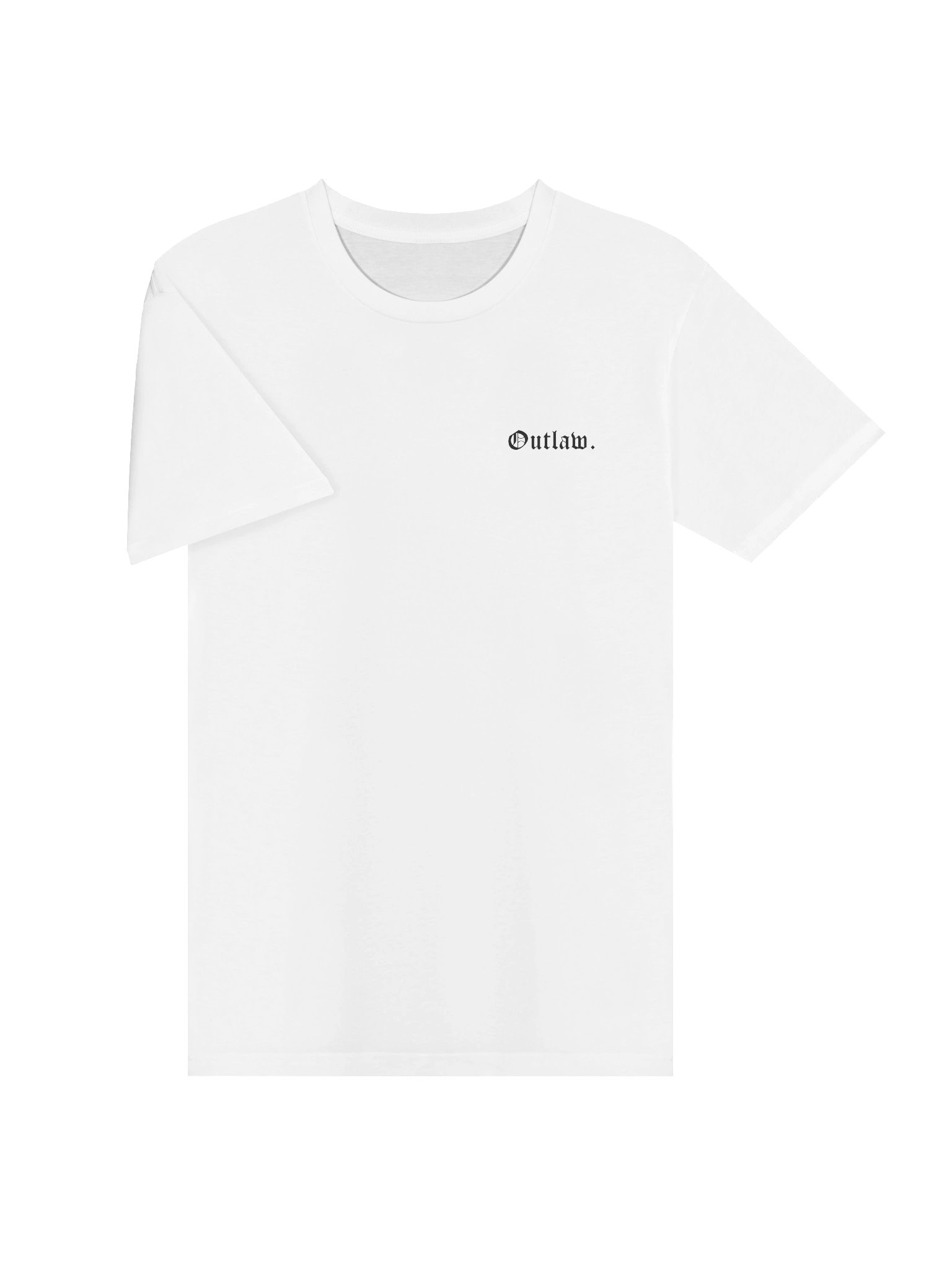 itzoutlaw Gothic Sleeper T-Shirt WHITE product image (3)