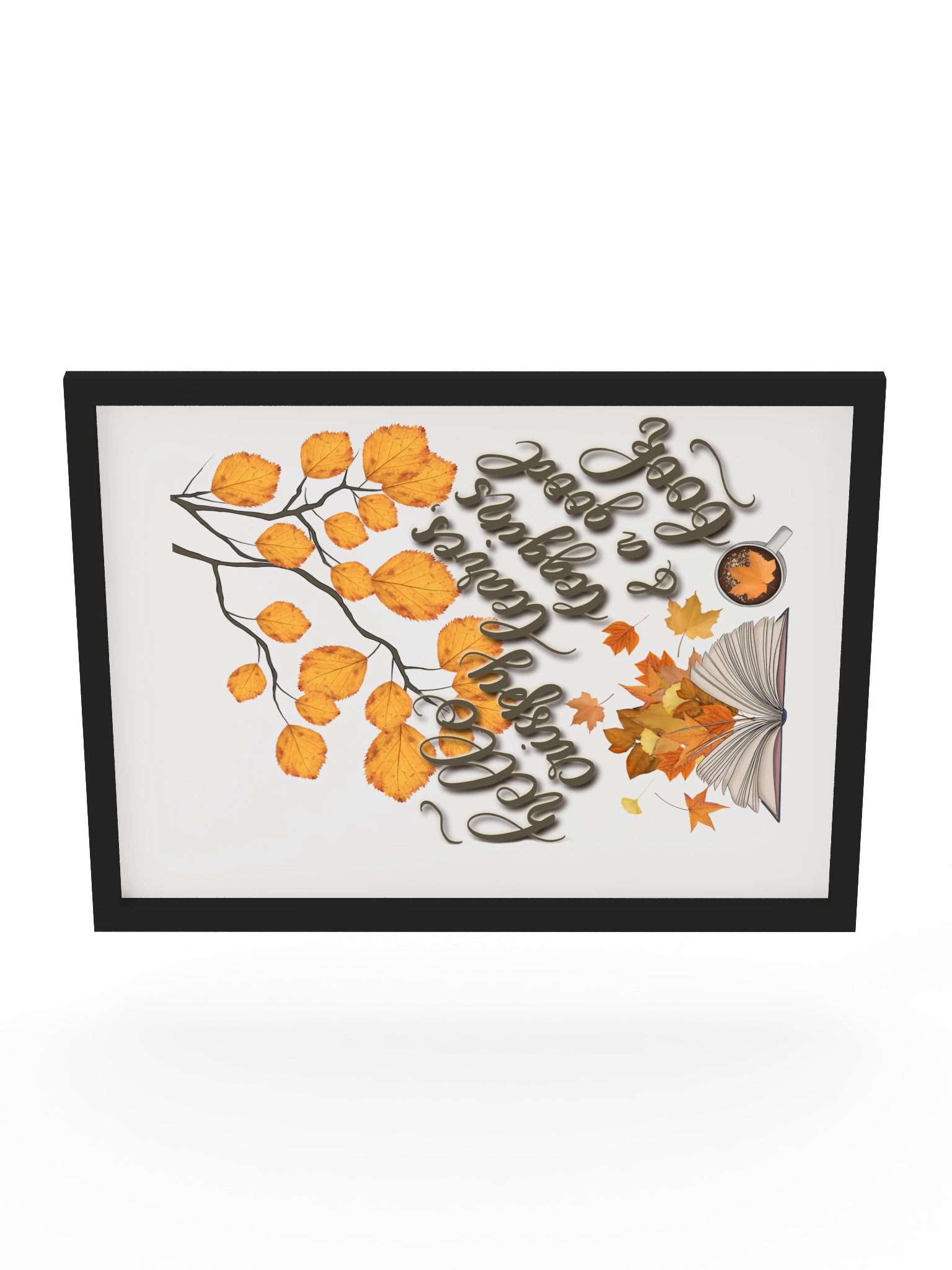 Peace Within Autumn Framed Poster product image (28)