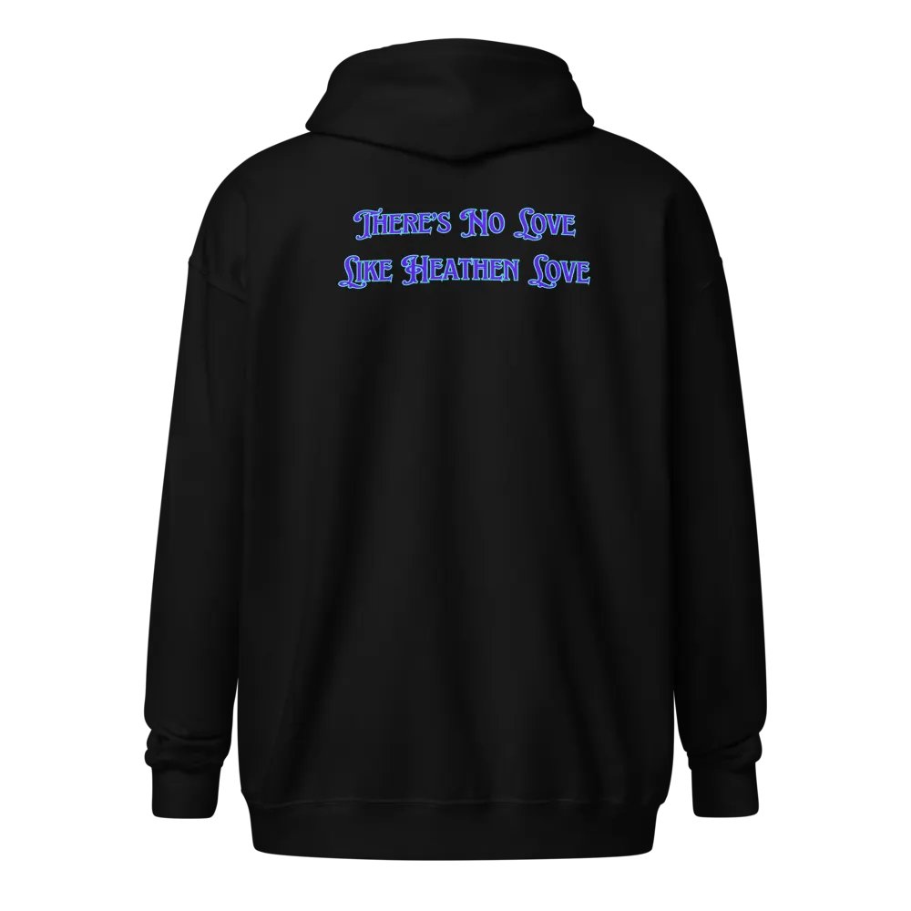 Heathen Est 2023 Zip Up Hoodie product image (8)