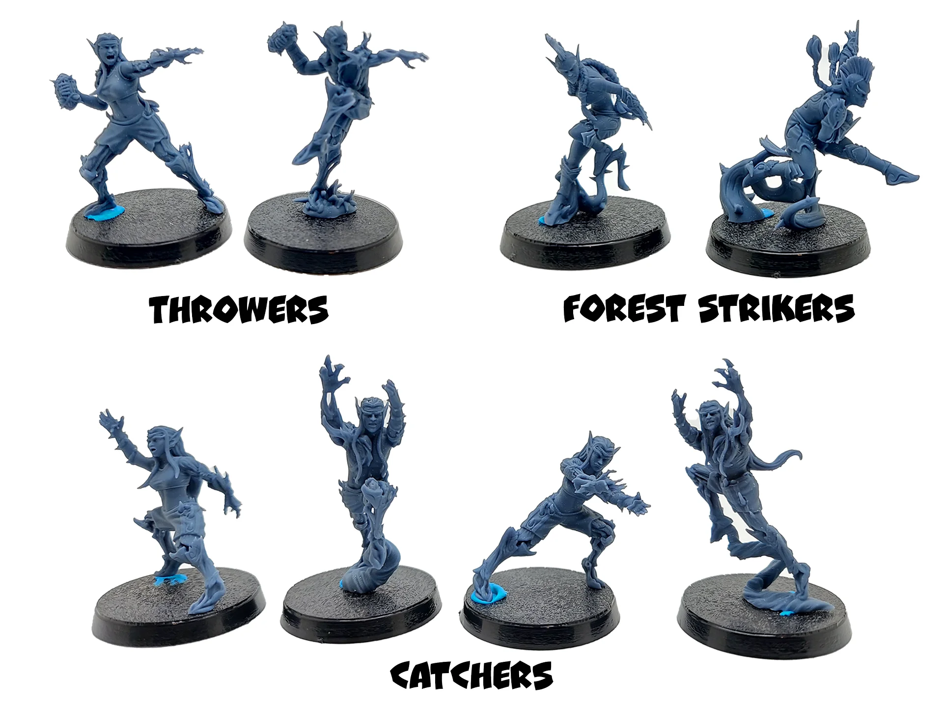 Forest Elves Football Team - UGNI Miniatures product image (3)