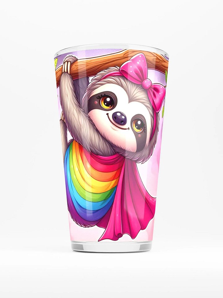 Pris-Pride Sleepy Socialist-Shaker Pint Glass product image (1)