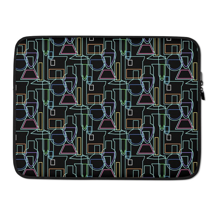 Chemistry Lab Lines Laptop Sleeve product image (2)