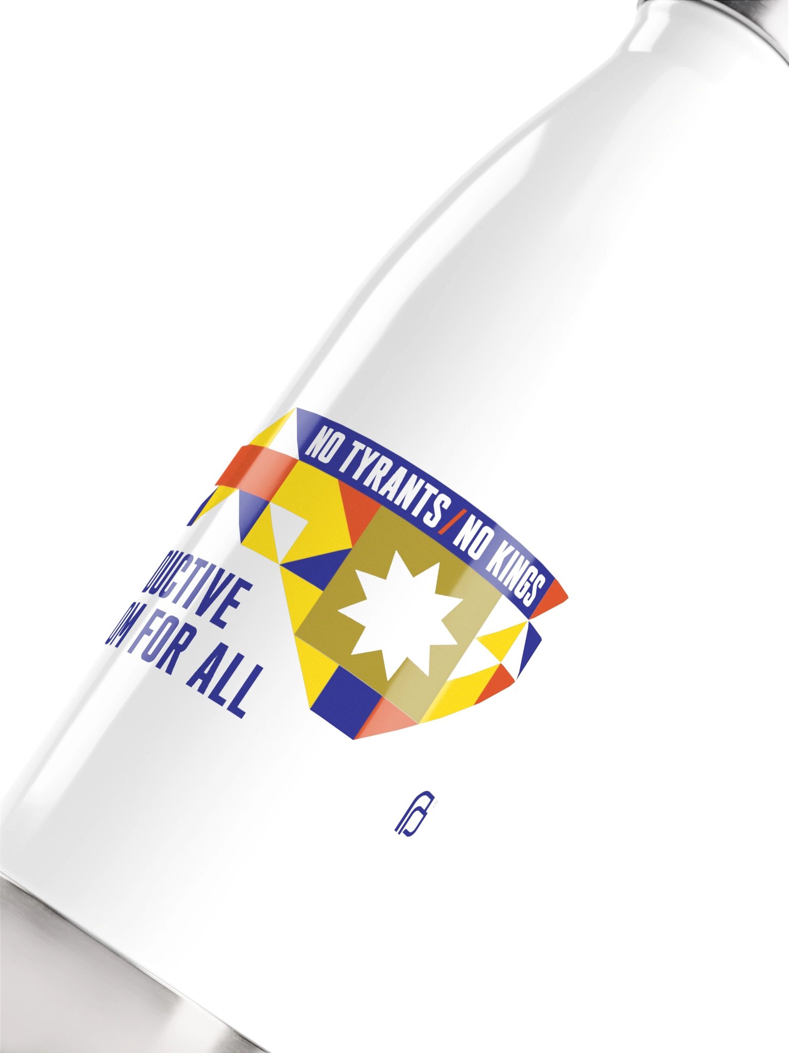 No Tyrants, No Kings Water Bottle — North Carolina product image (5)