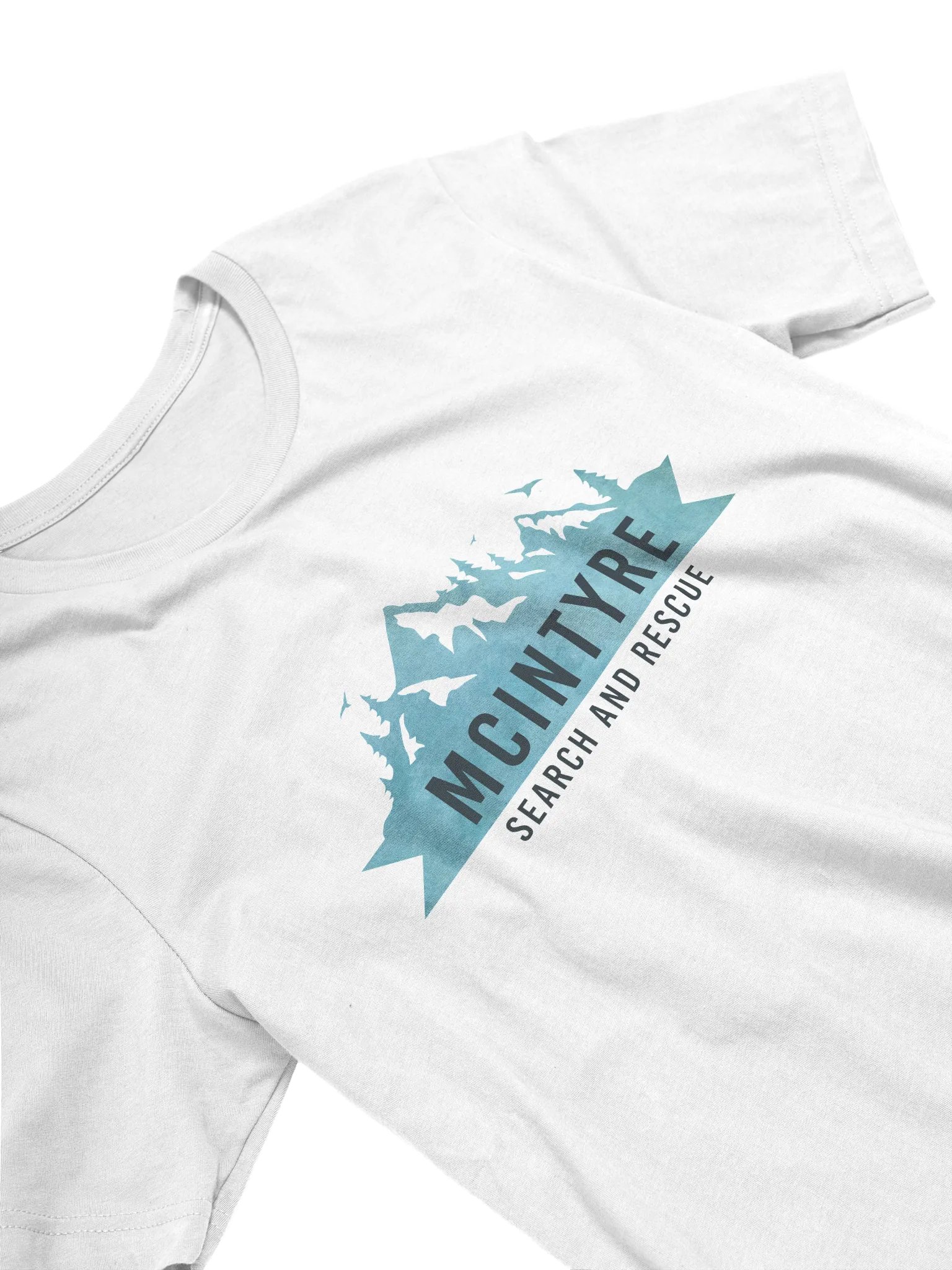 T-shirt - McIntyre Search and Rescue Logo product image (3)