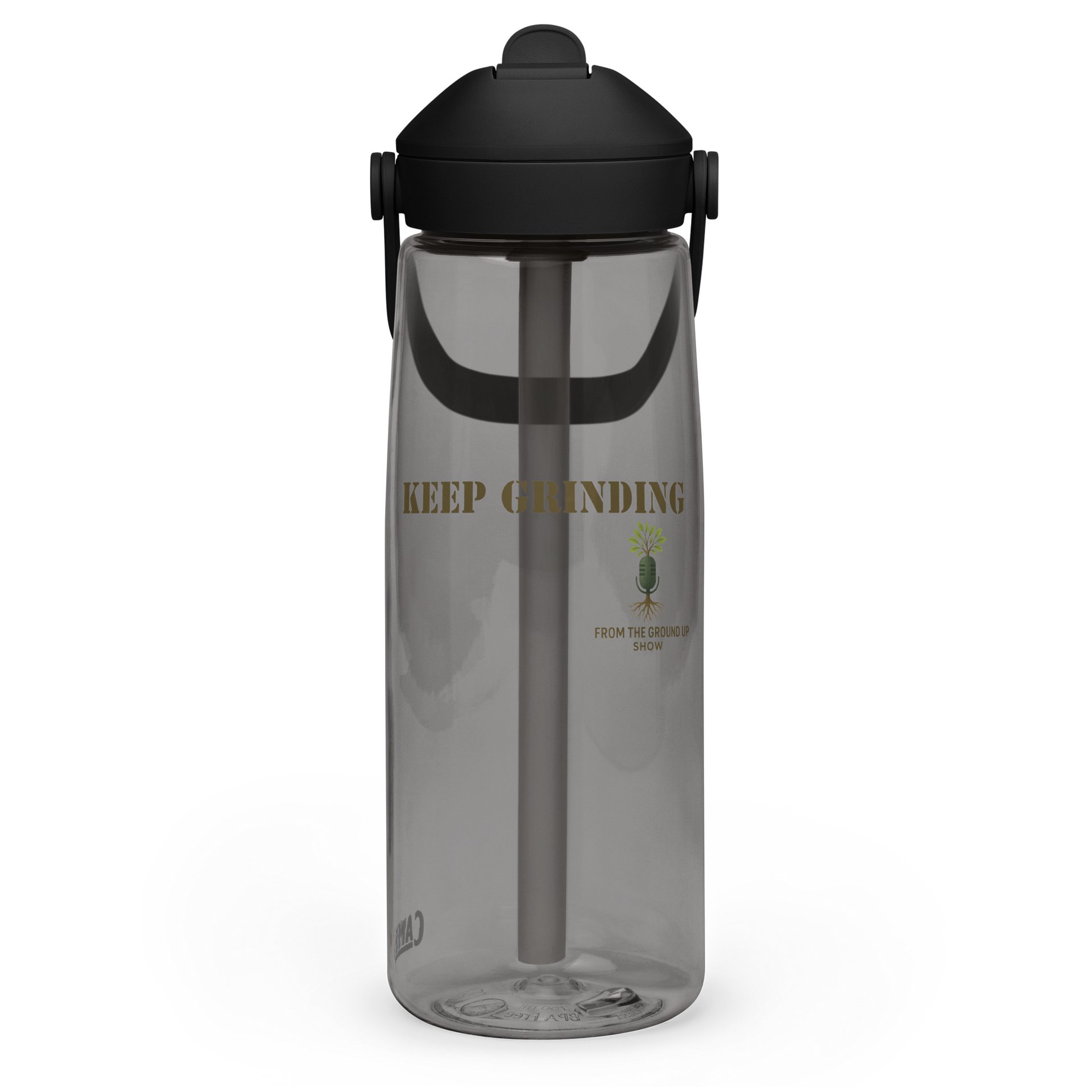 Keep Grinding Water Bottle product image (3)