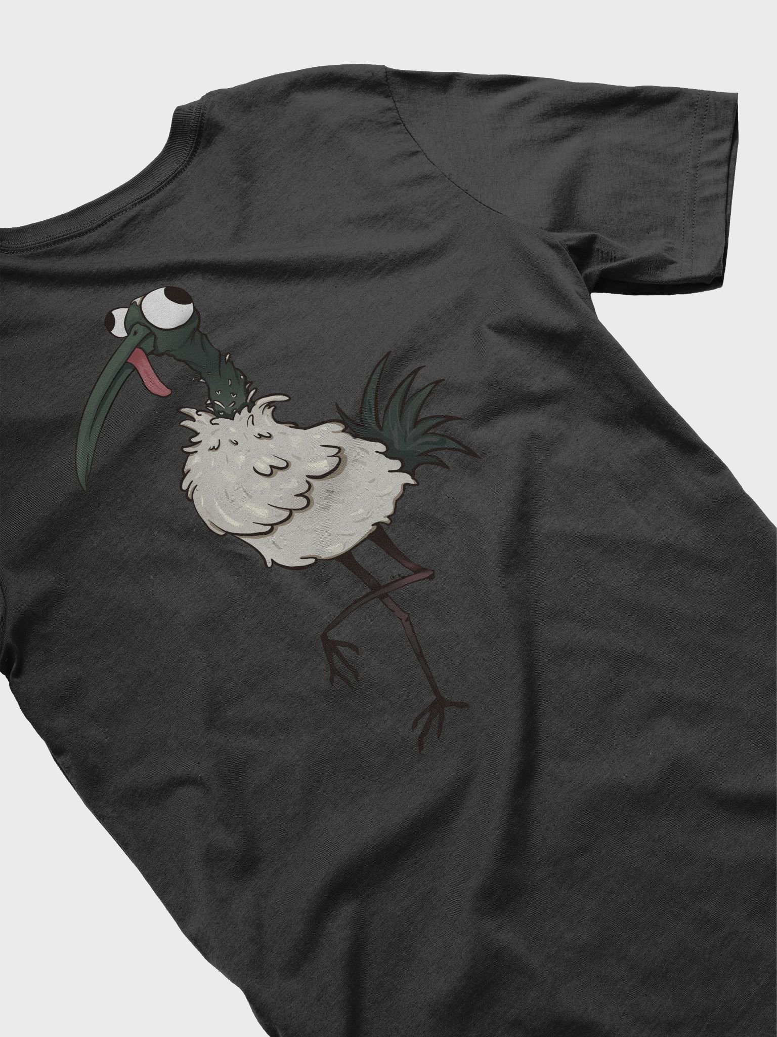 Flip (front) & Bin Chicken (Back) [White Text] Unisex Tee product image (4)