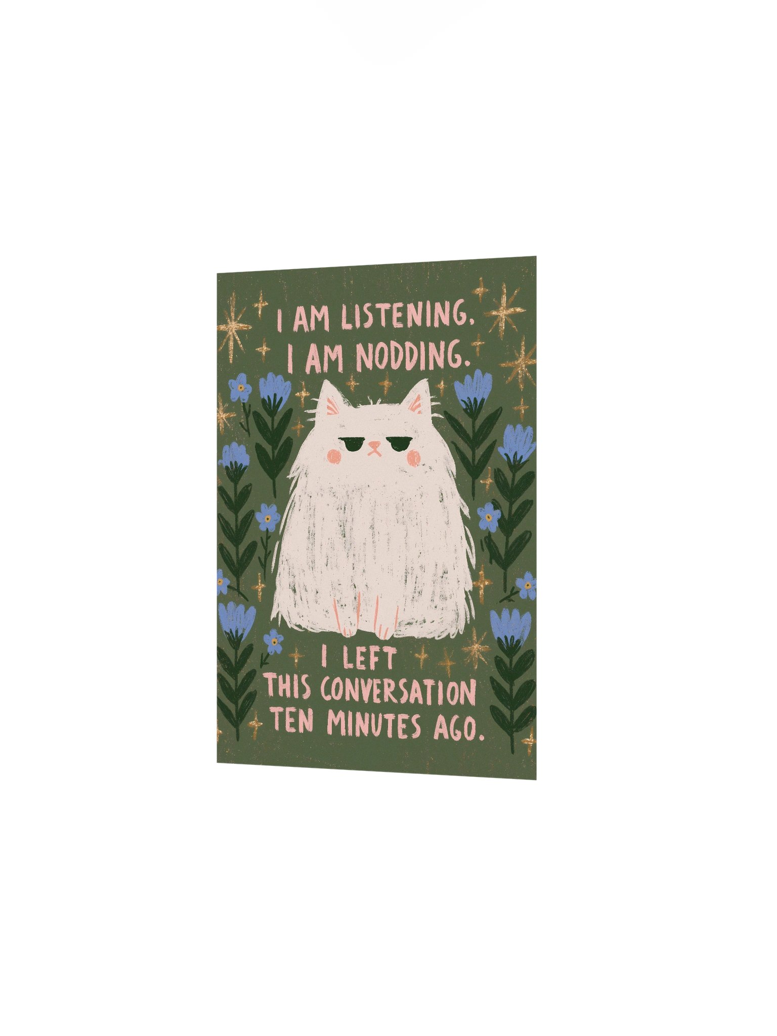 I’m Listening Cat Poster product image (10)
