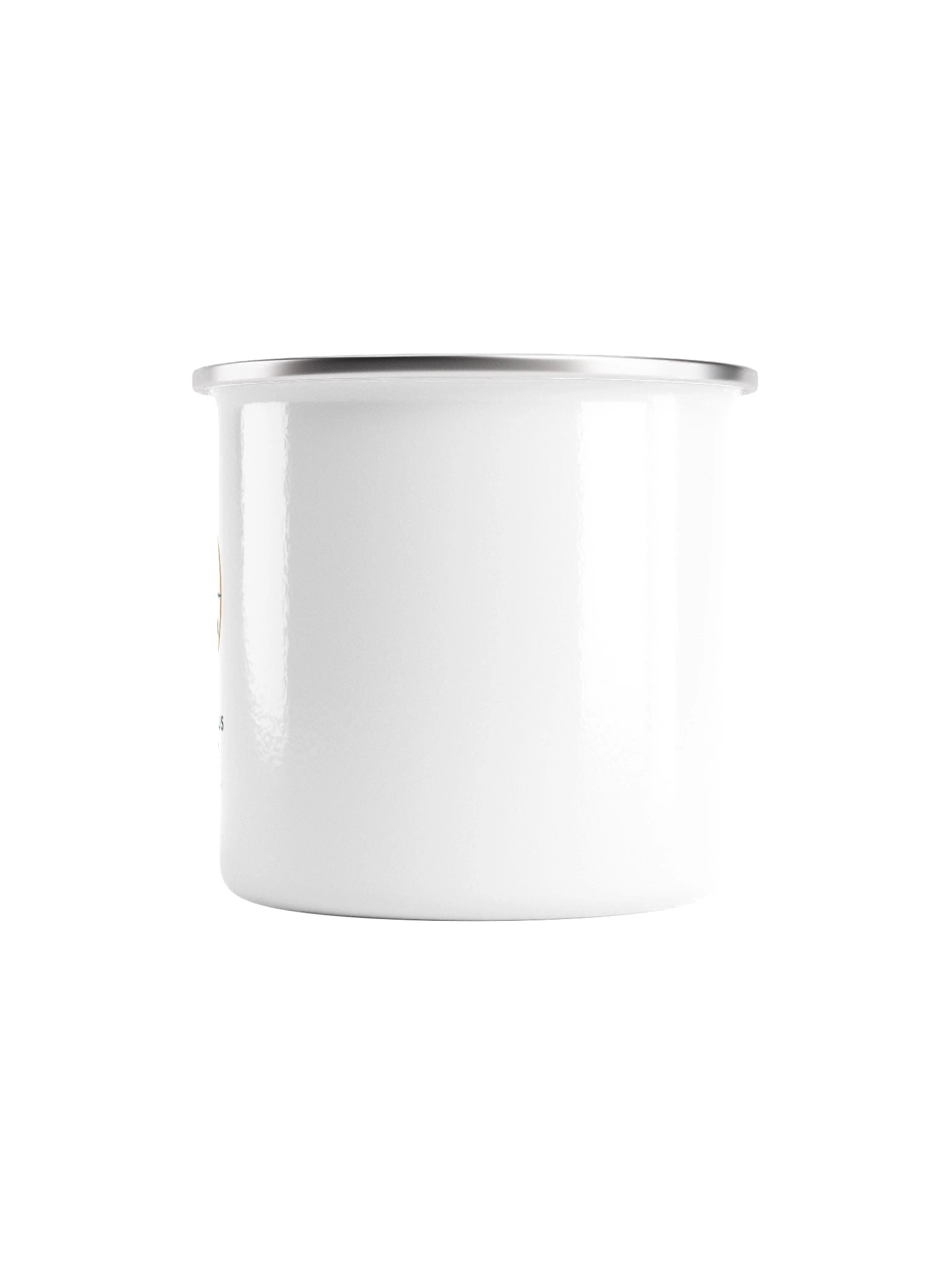Curious Compass Enamel Camping Mug — 12 oz product image (4)
