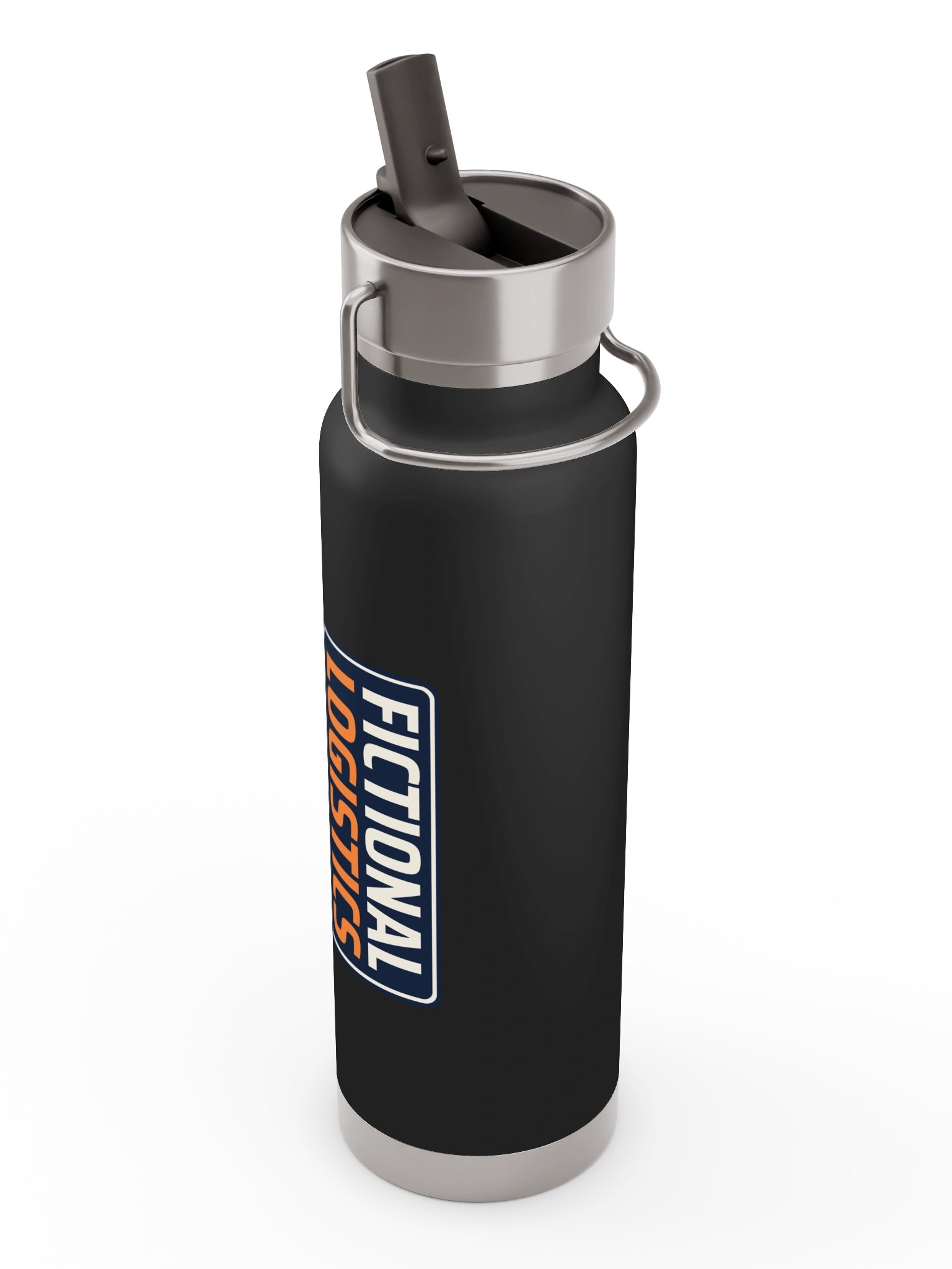 Fictional Logistics Vertical Logo Bottle product image (5)