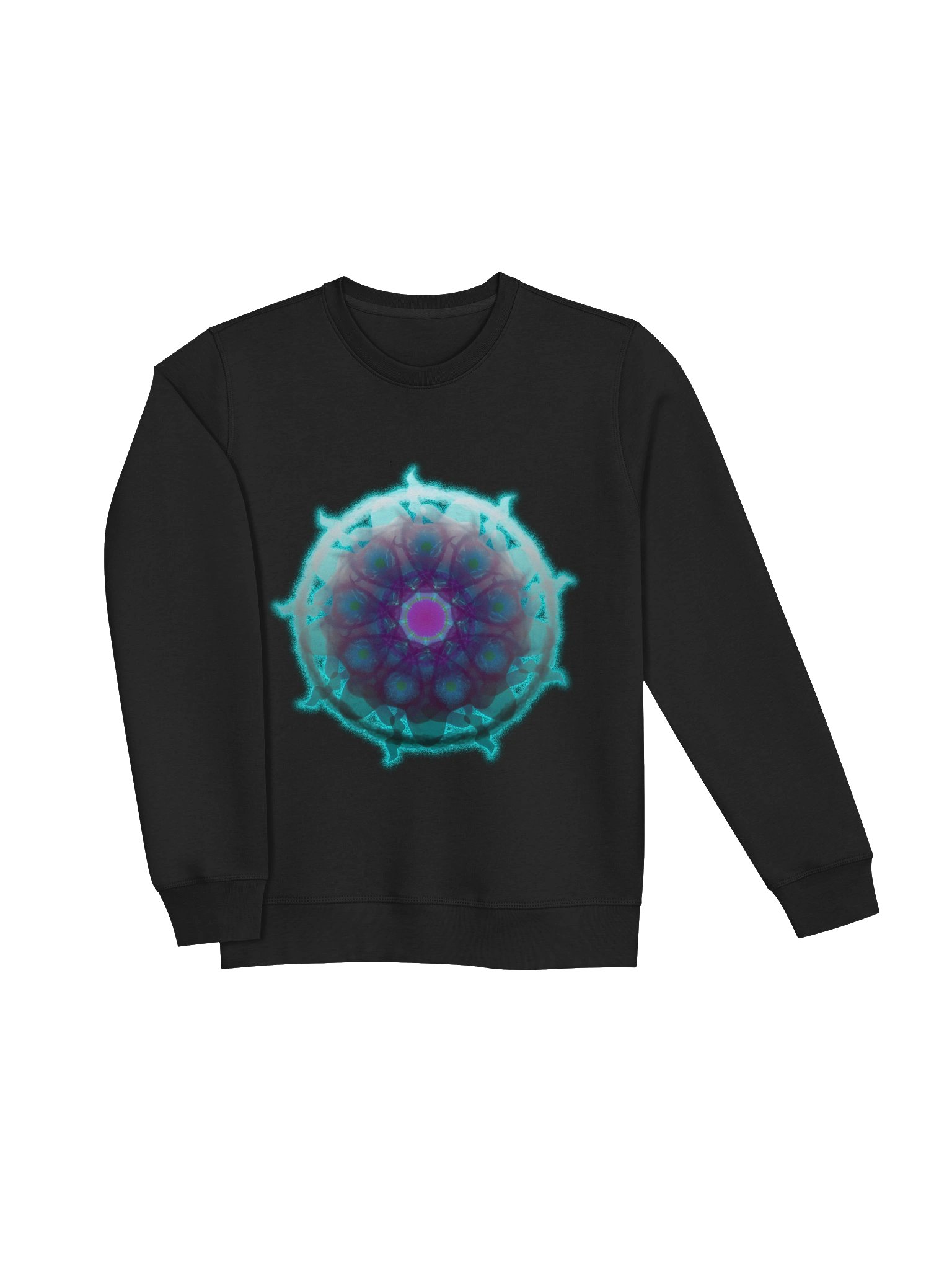 Neon Bloom Organic Sweatshirt product image (8)
