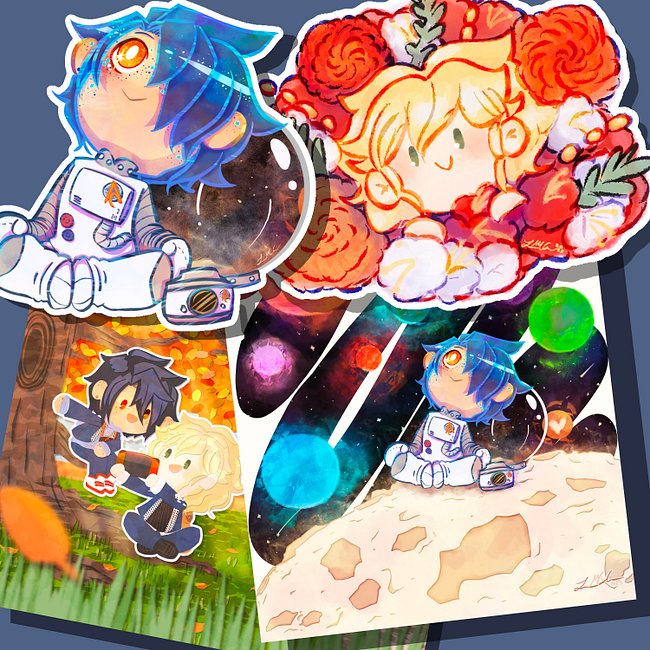 Stickers and Prints