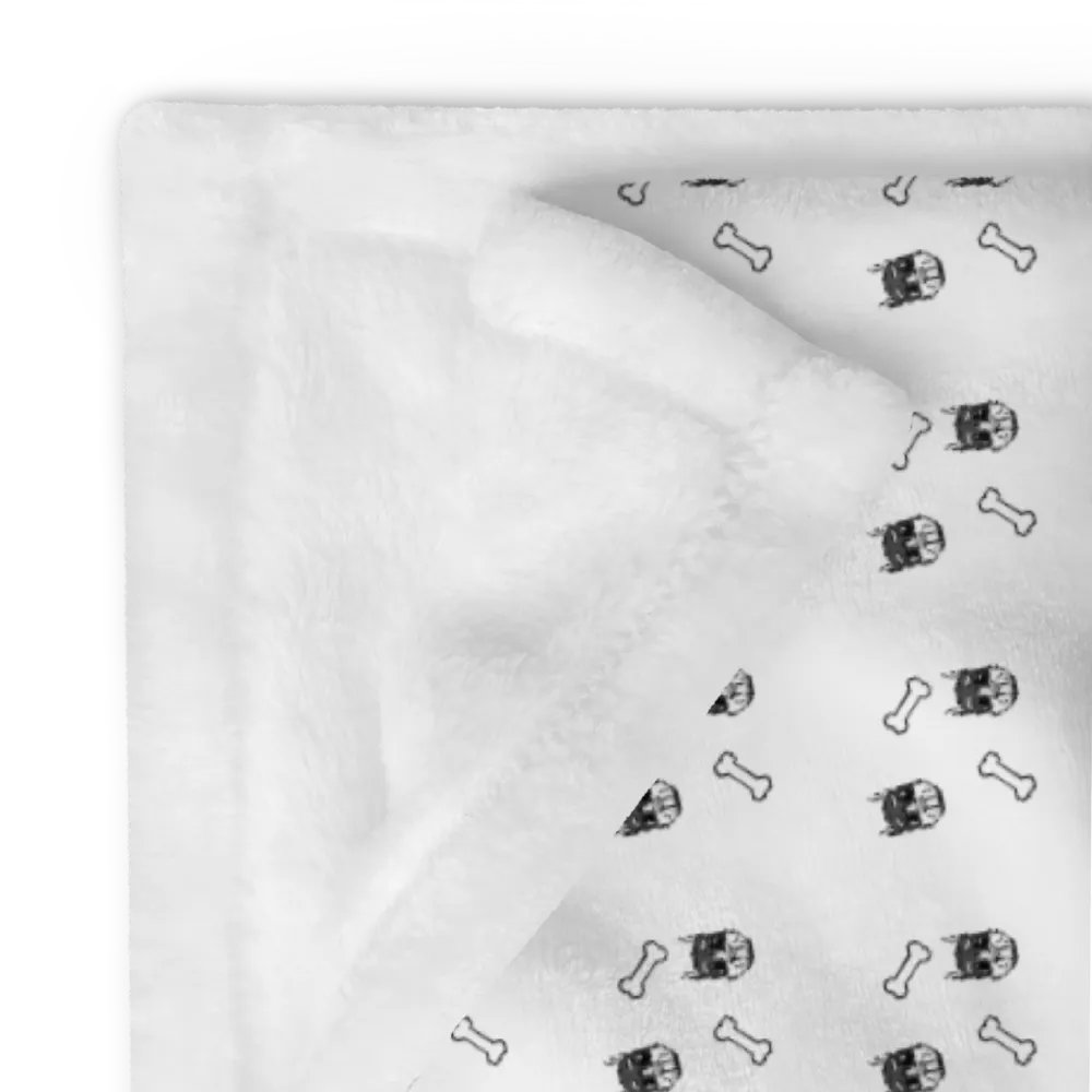 Rubberhose Pup & Bone - Throw Blanket product image (12)