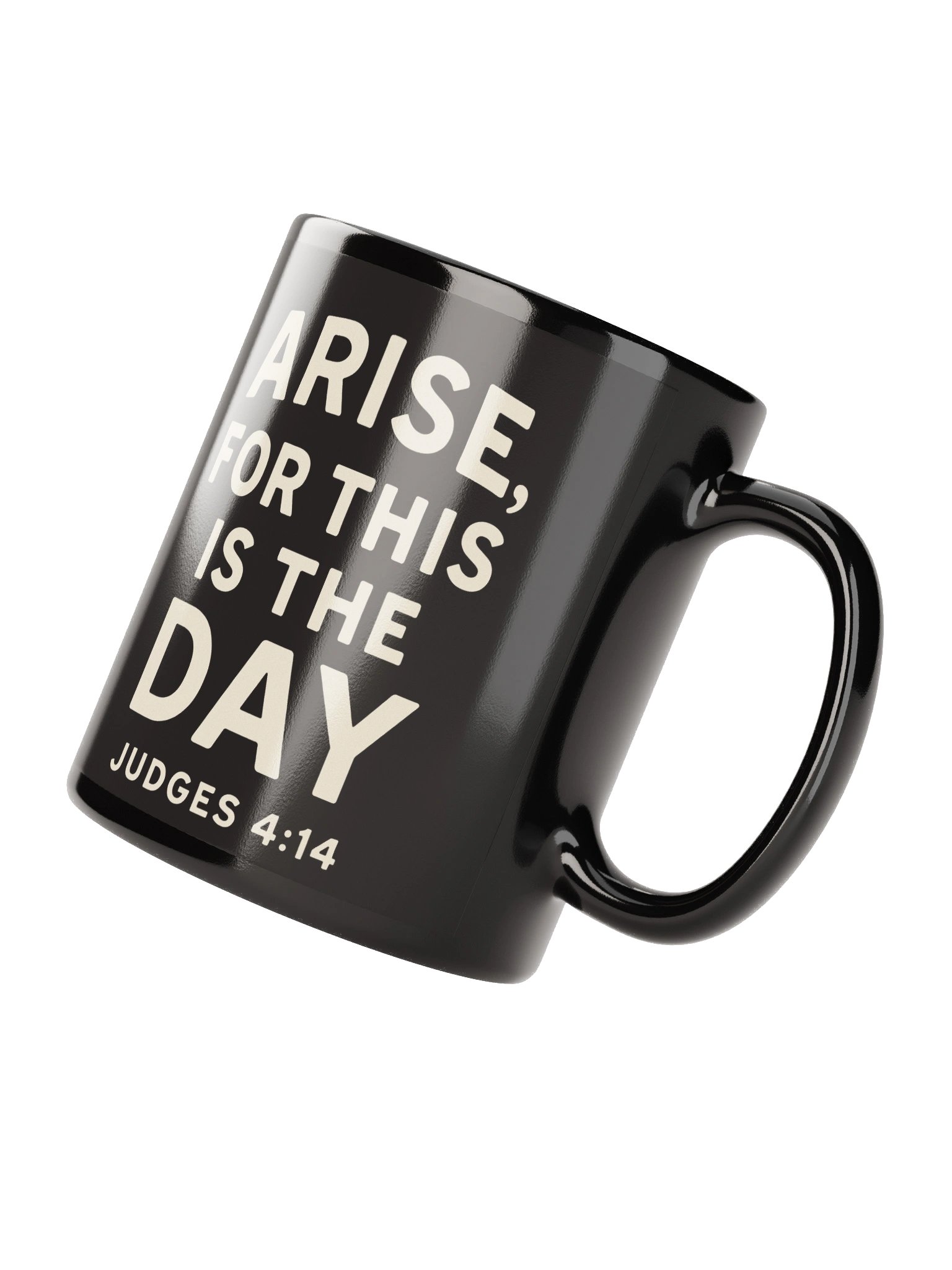 ARISE, FOR THIS IS THE DAY (Black Mug) product image (3)