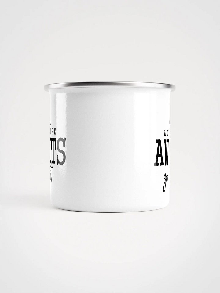 Adventure Awaits Enamel Camping Mug product image (2)