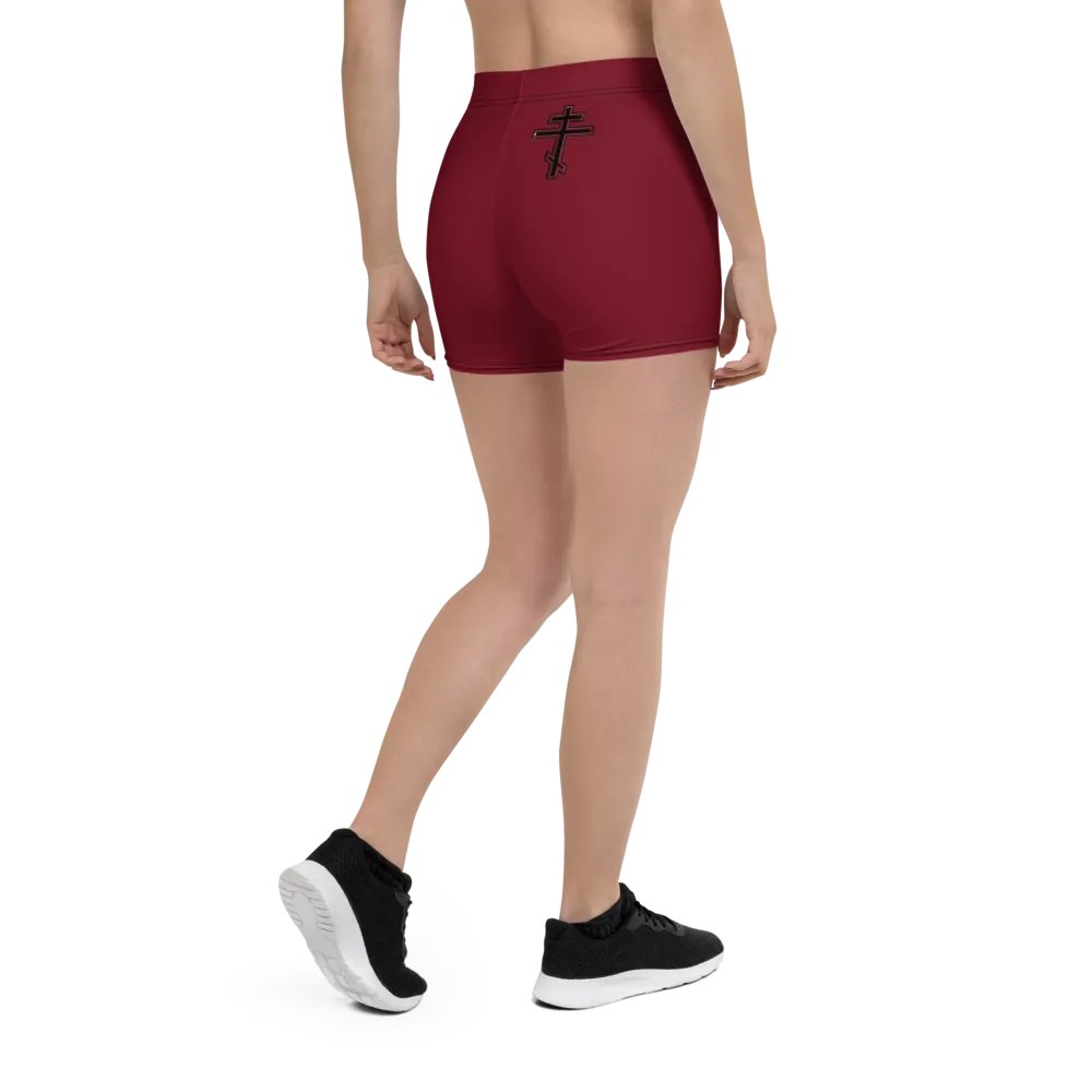 Burgundy Serenity Shorts product image (11)