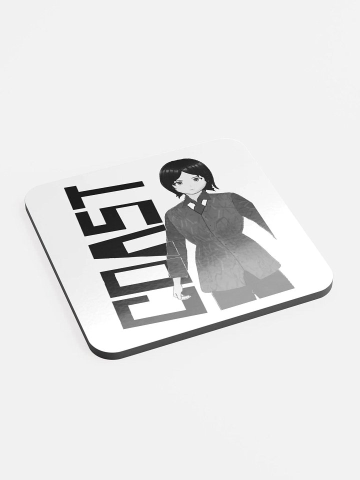Coast M Vtuber Black and White Drinking COASTER product image (2)