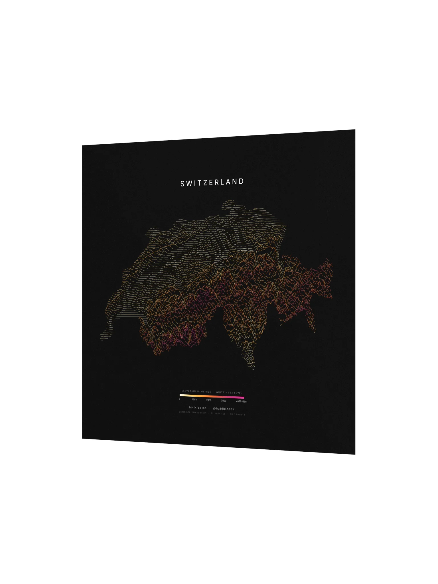 Ridgeline Poster - Switzerland product image (2)