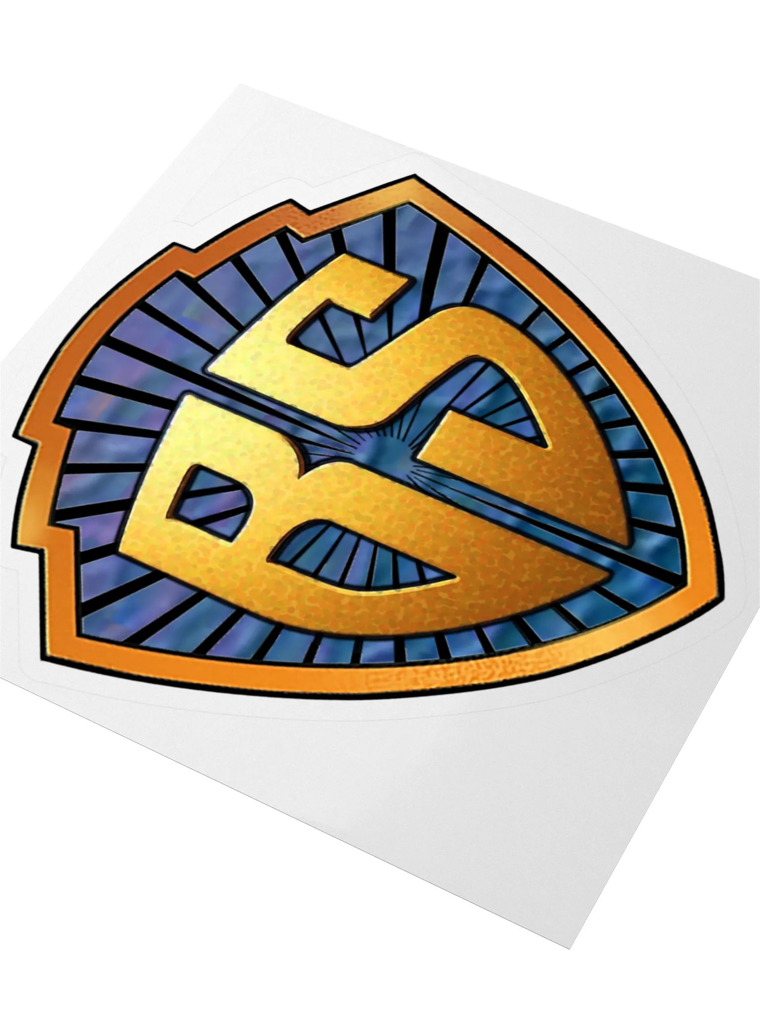 BS Shield Die Cut Sticky product image (3)