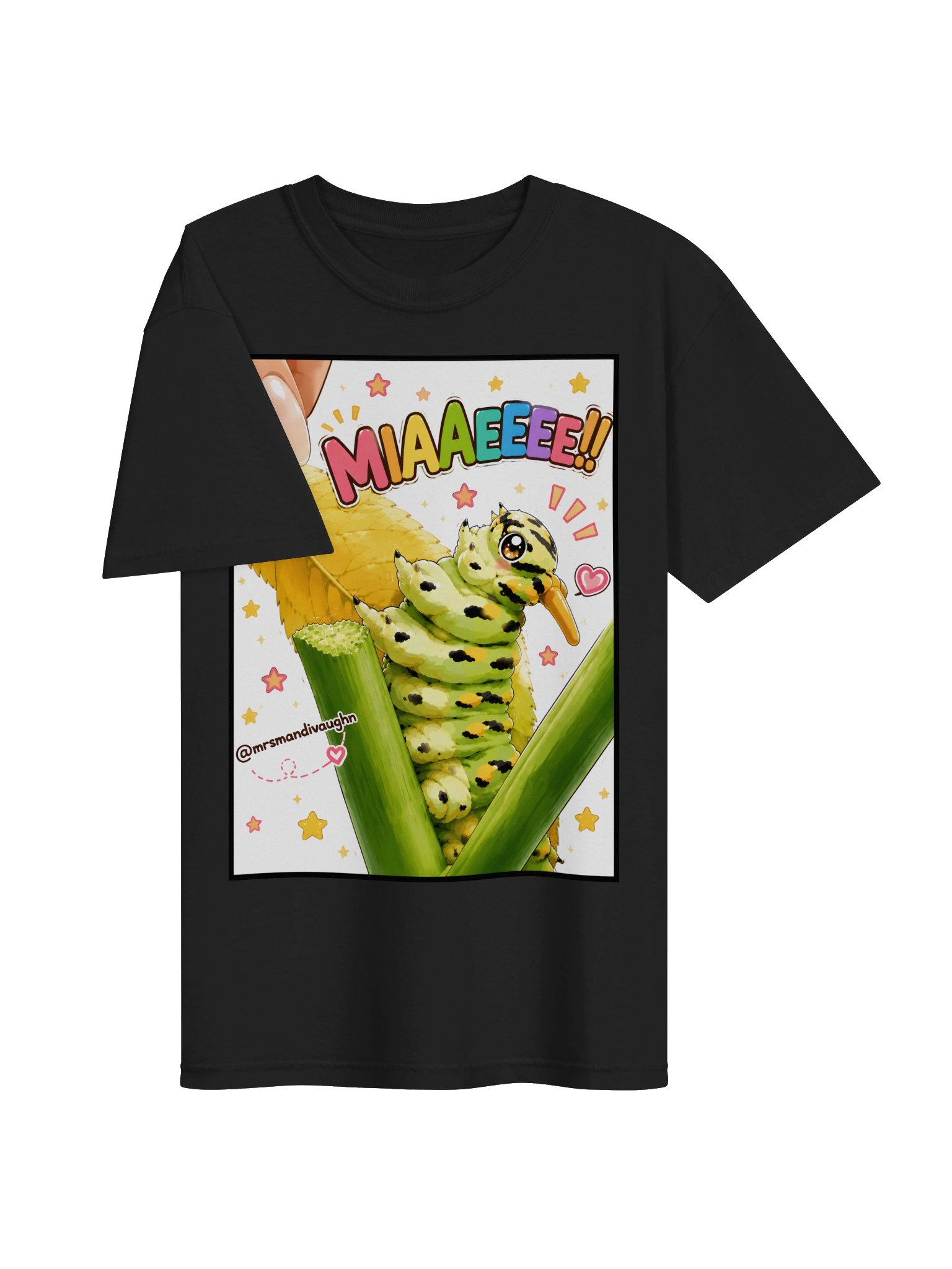 MIAAEEE!! Anime Eastern Black Swallowtail Caterpillar Tee product image (3)