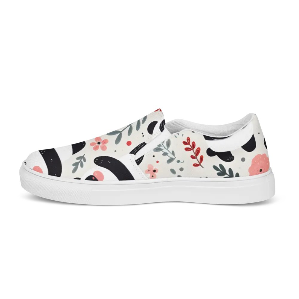 Panda Delight Slip-Ons product image (5)