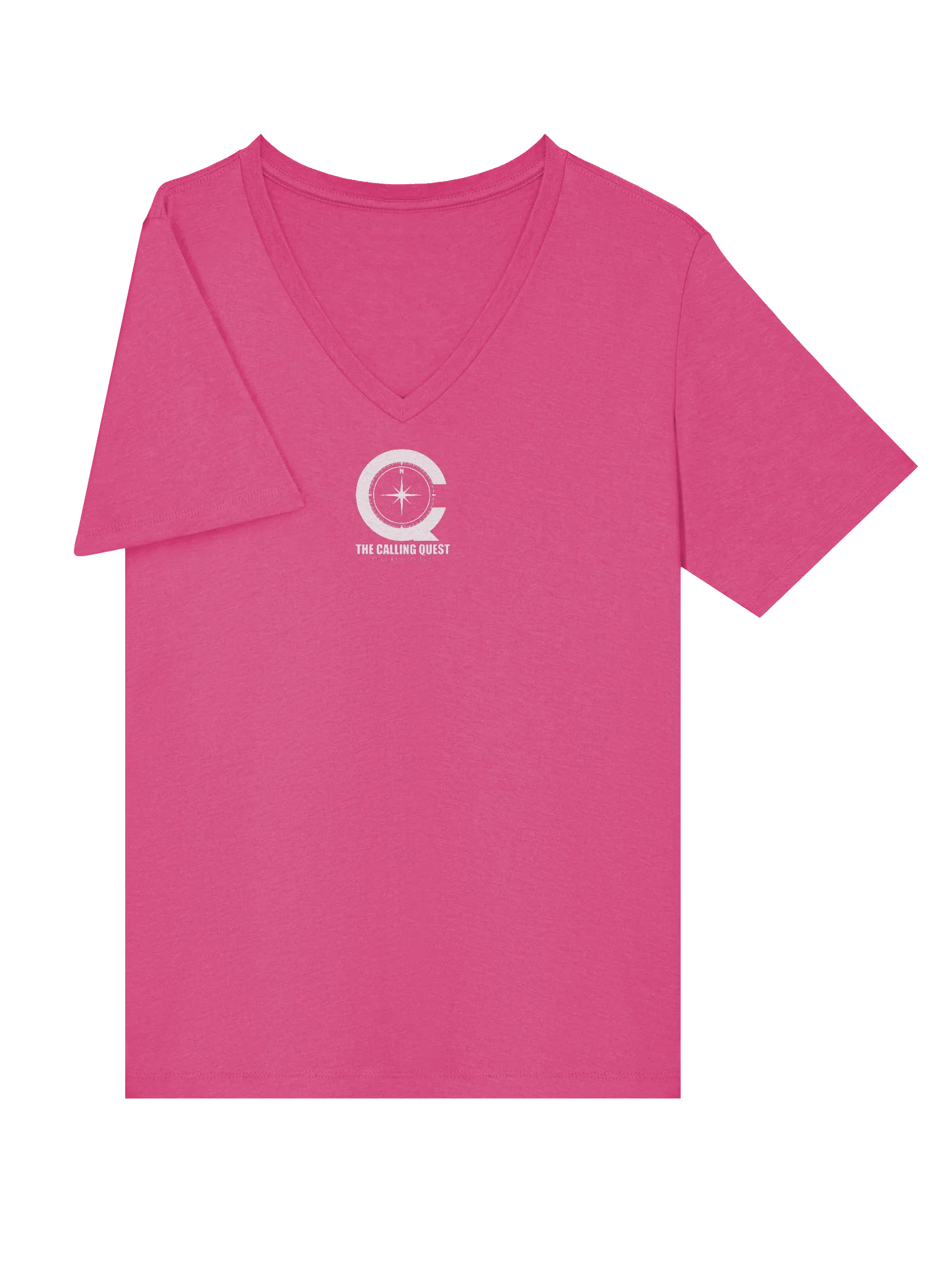 The Calling Quest Podcast Women's Explorer Relaxed V-Neck Tee product image (55)