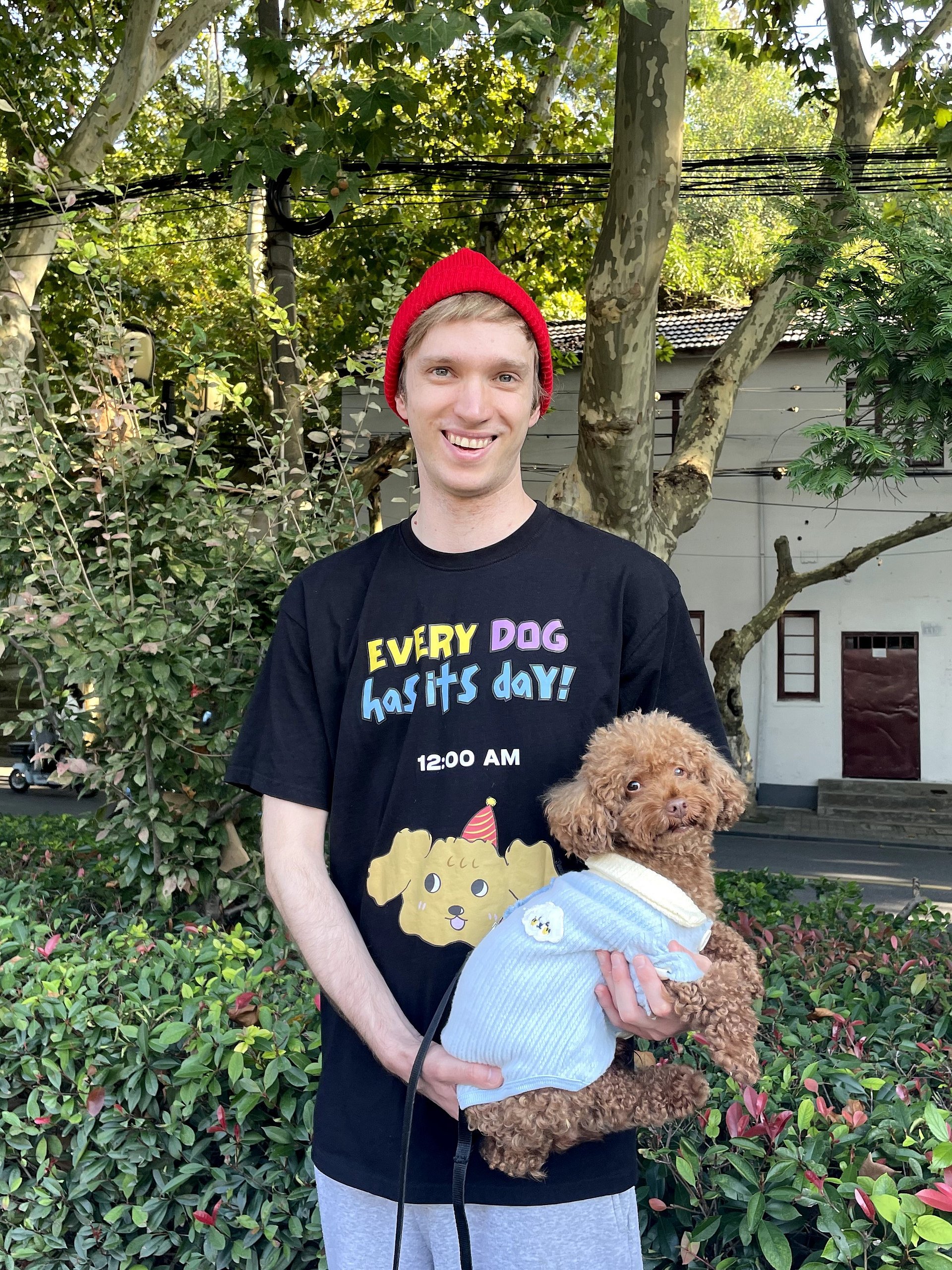 "Every Dog Has Its Day - 12 AM" T-shirt product image (2)
