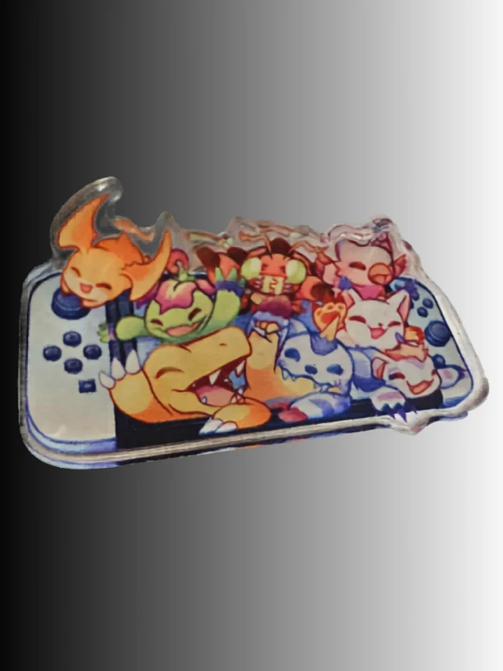 LIMITED Digimon Switch 2 - Acrylic Pin product image (1)