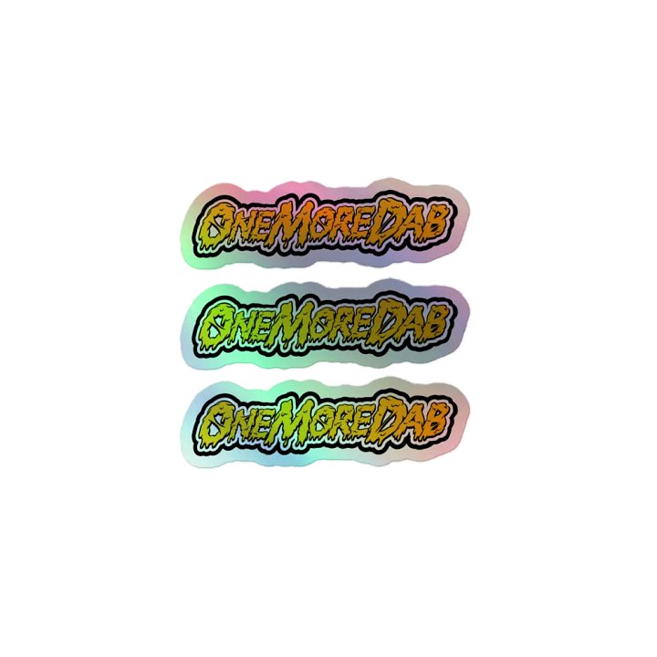 Holo OMD Sticker x3 product image (1)