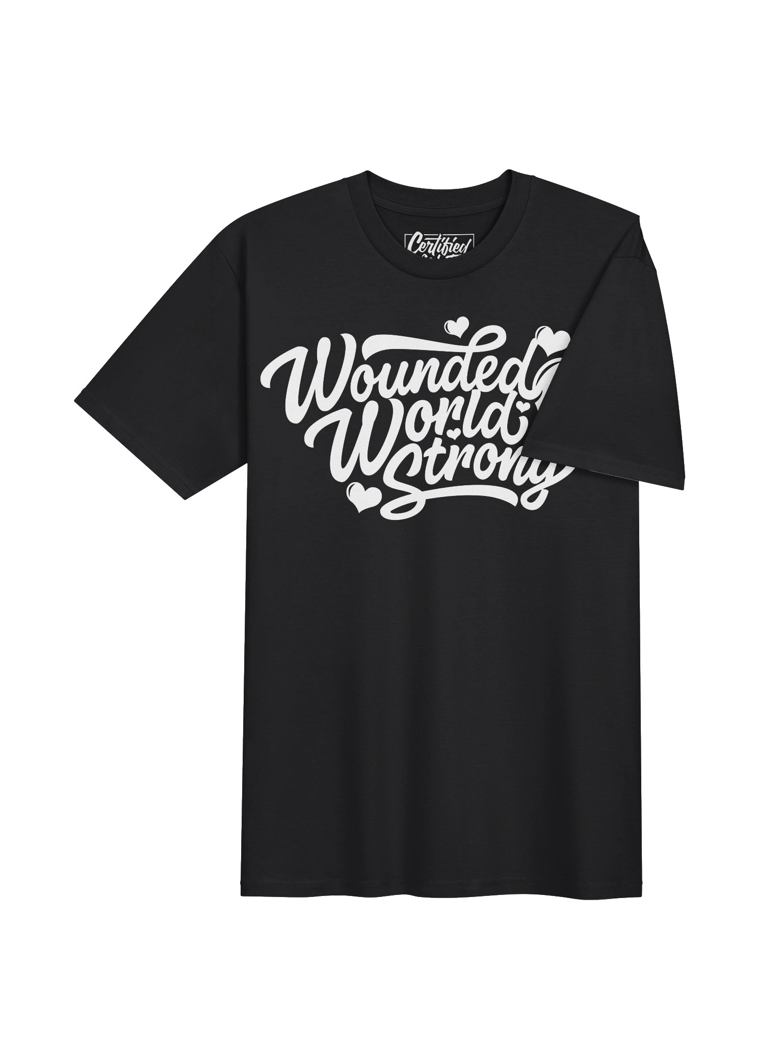 CBF - WOUNDED WORLD STRONG TEE product image (2)