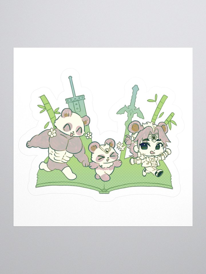 Pandadorf and Pals Sticker product image (1)