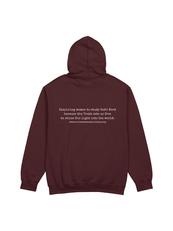 Arise Hoodie Maroon product image (2)