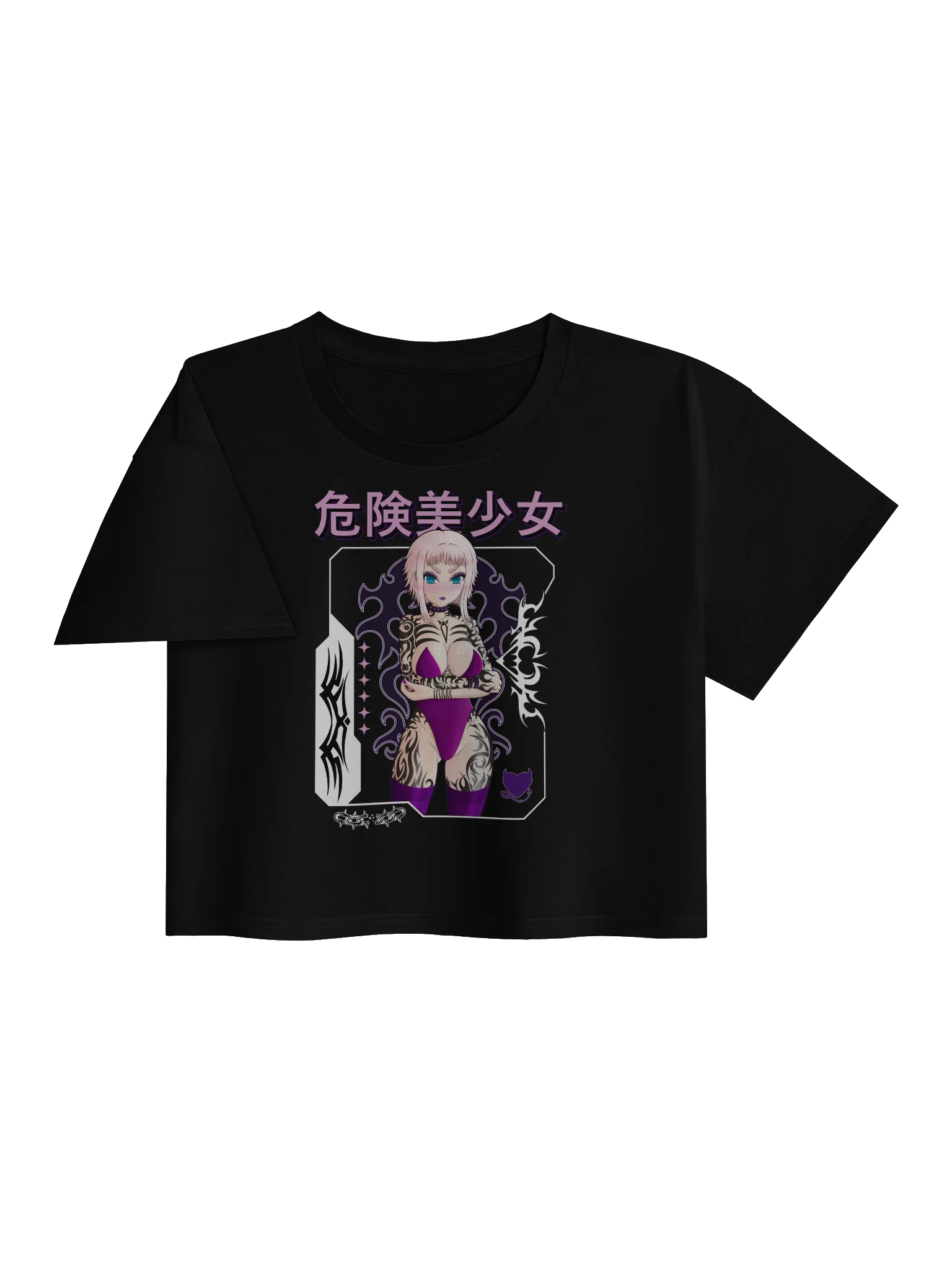 Goth Momoko Crop Top product image (3)