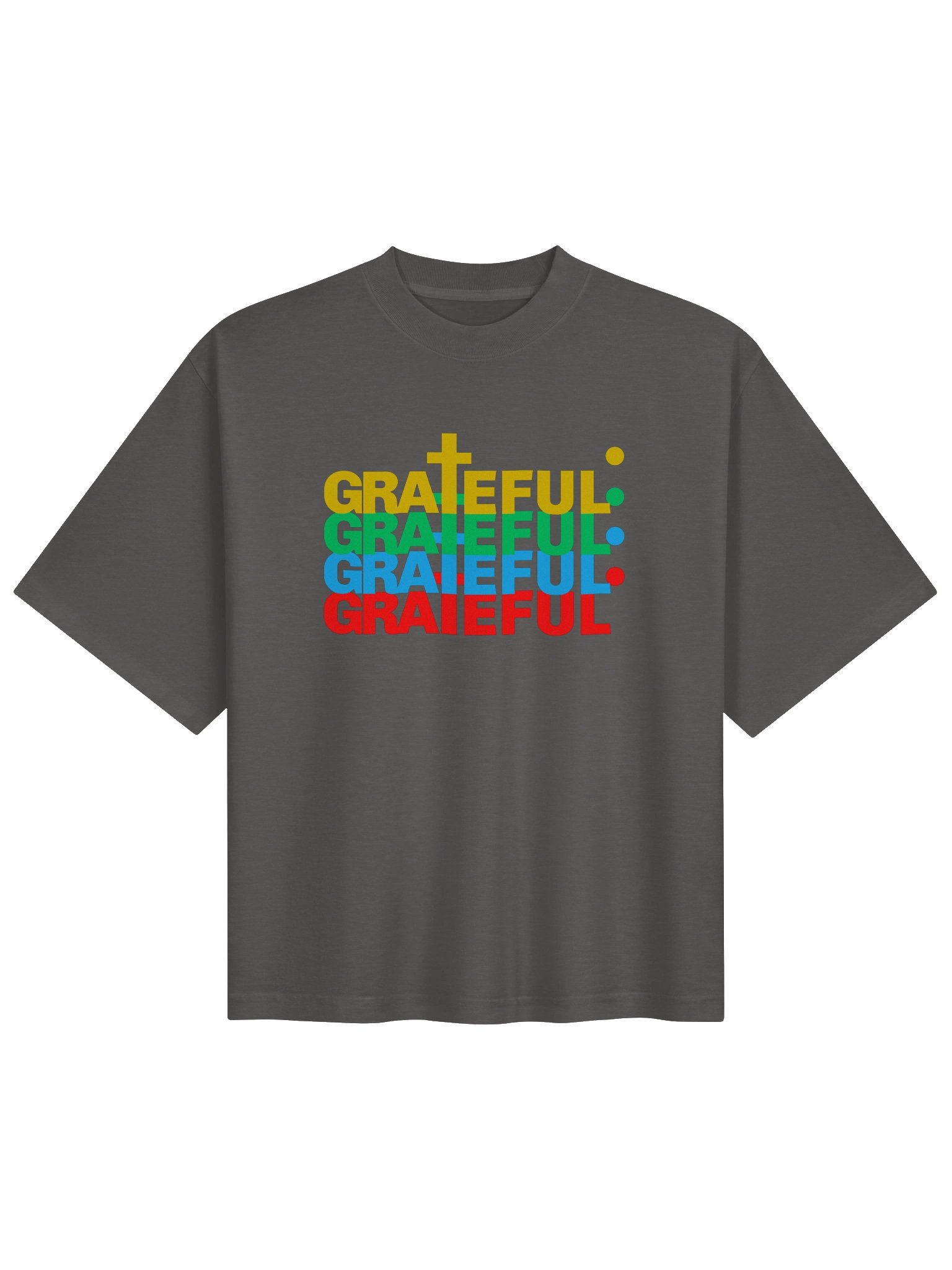 Grateful Oversied Tee (Black) product image (1)