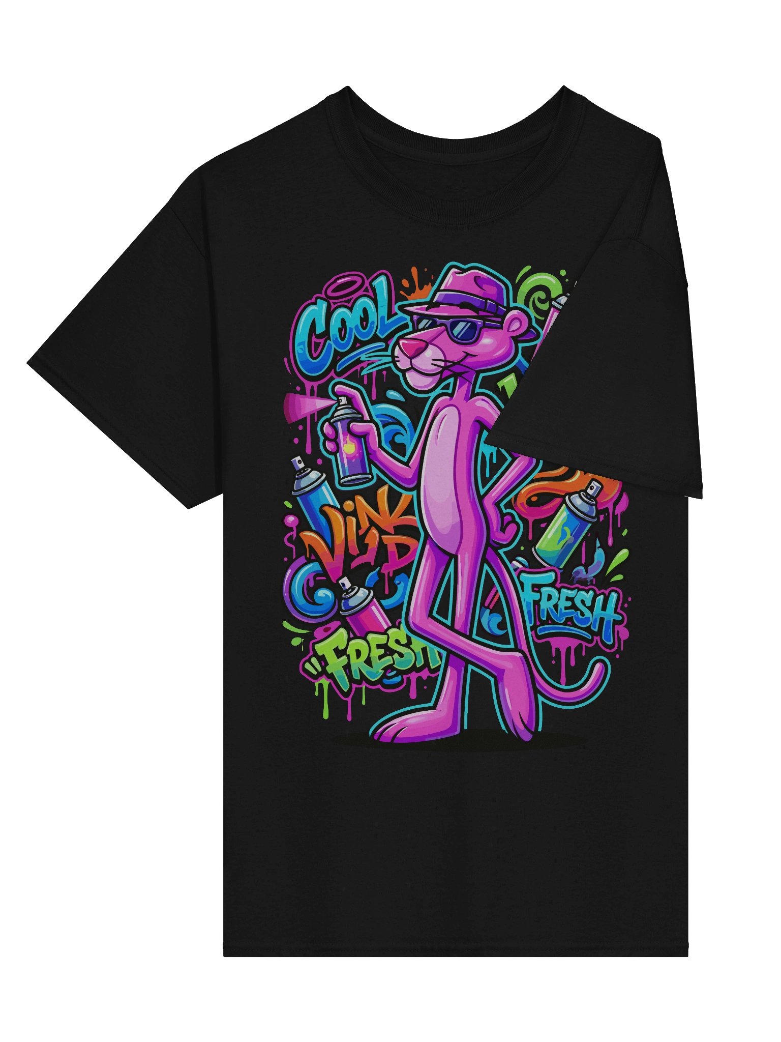 Pink Panter graffiti t-shirt product image (22)