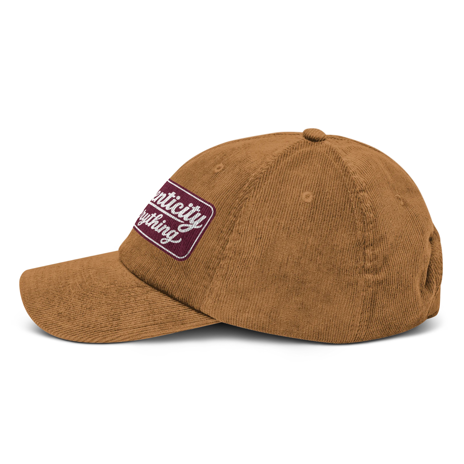 Corduroy Script Logo hat product image (2)