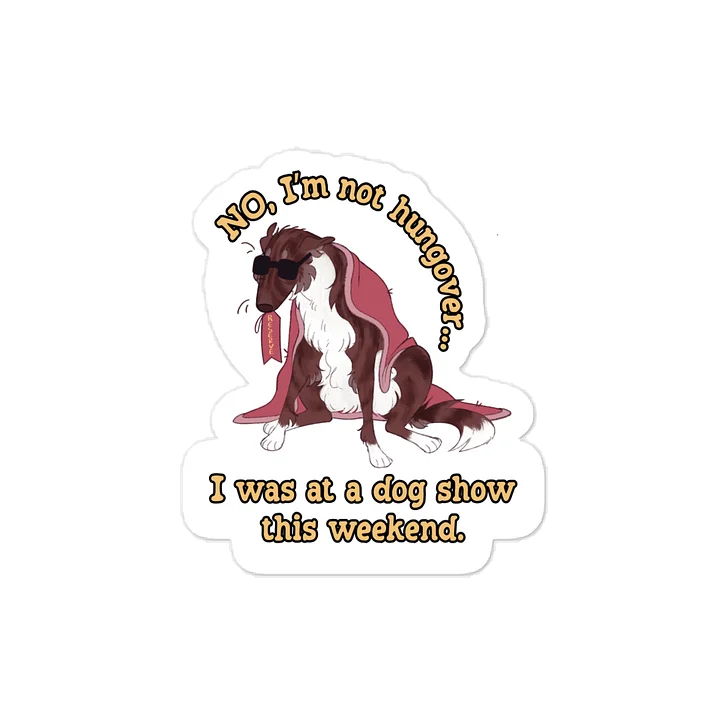Dog Show Hangover - Brindle Reserve product image (1)