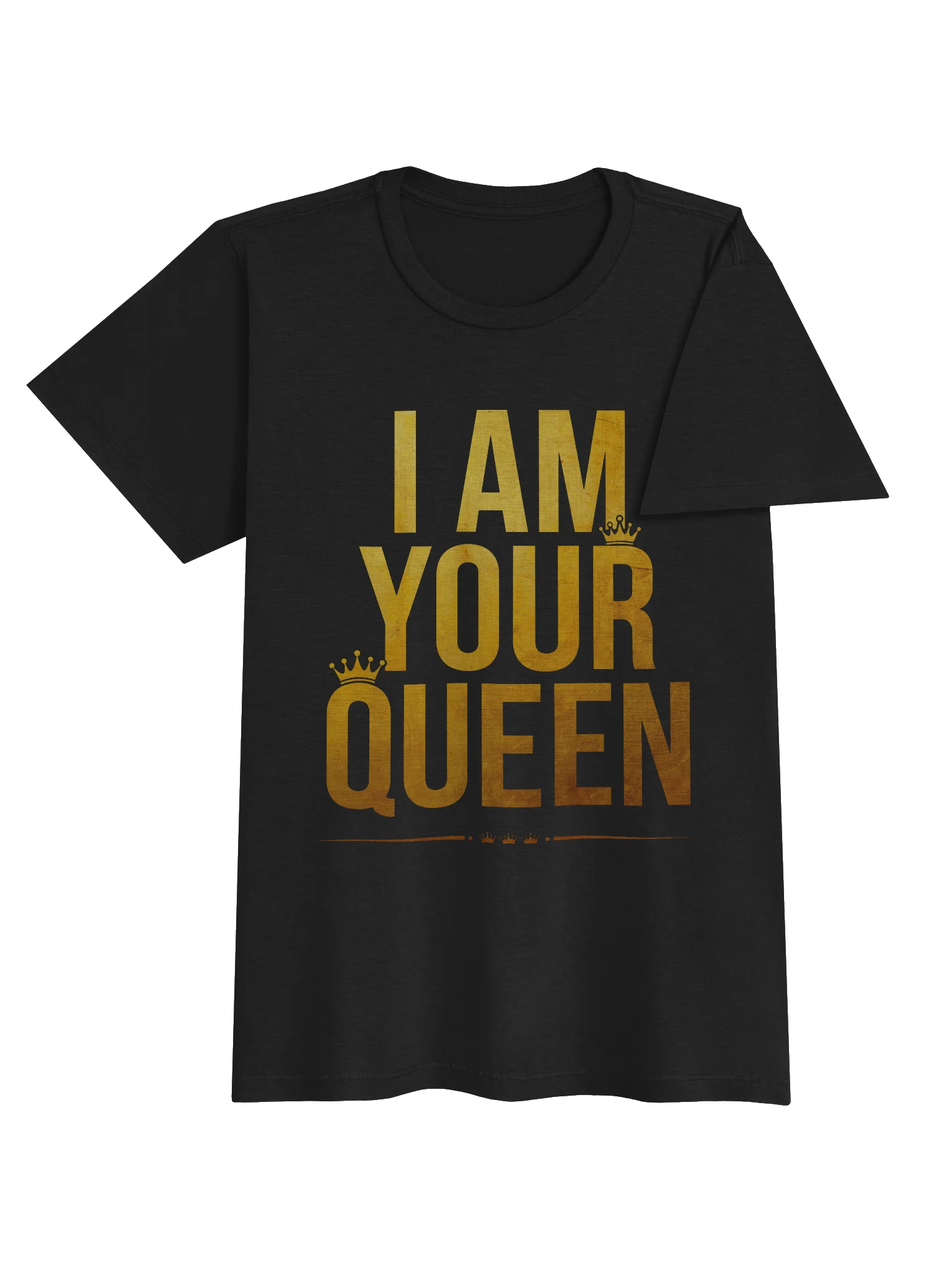 I Am Your Queen – Damen Softstyle Statement T-Shirt product image (5)
