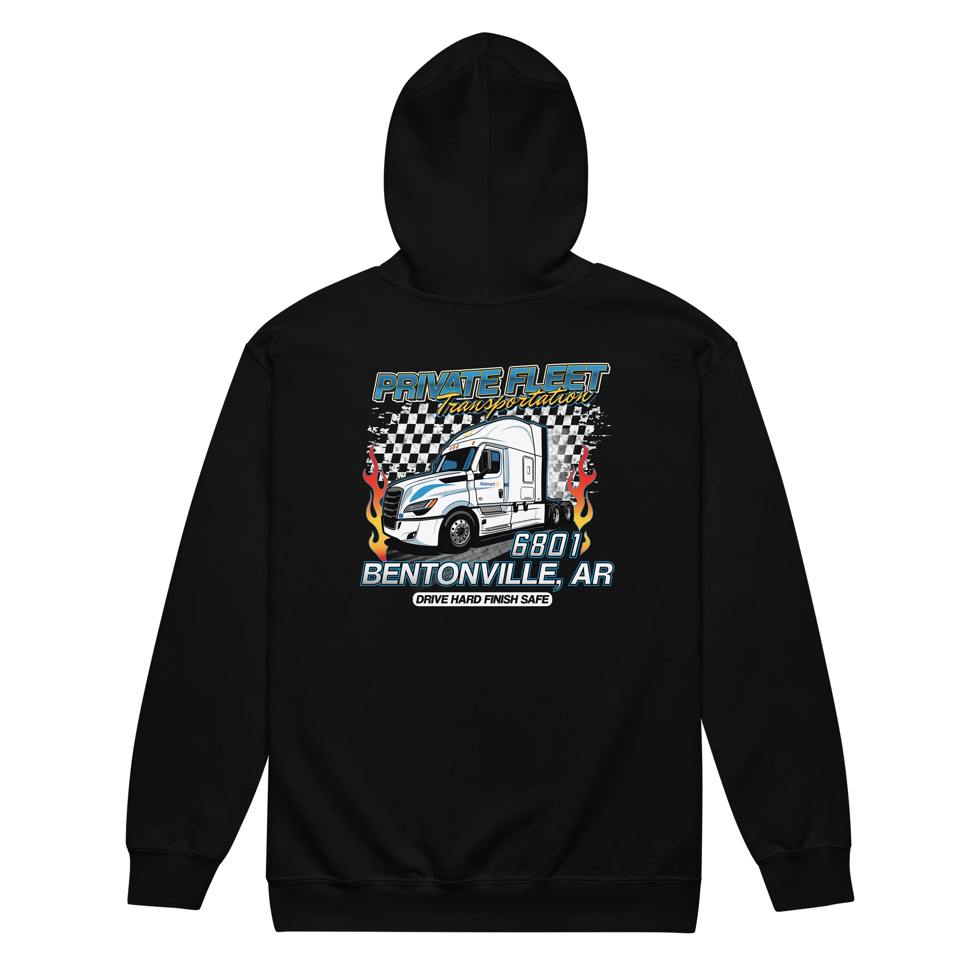 6801 Bentonville Private Fleet Racing Theme Zip-up product image (4)