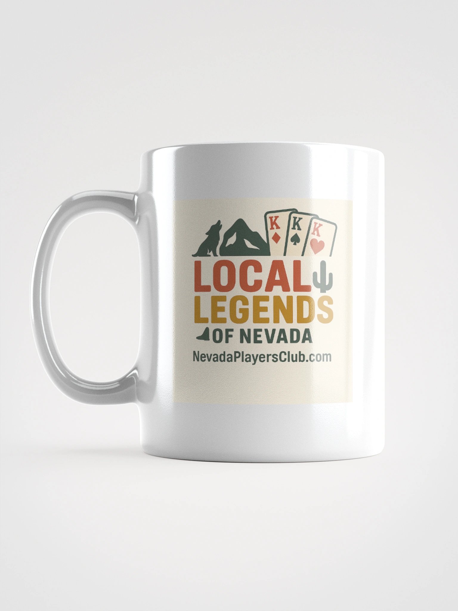 White "Local Legends of Nevada" Mug product image (1)