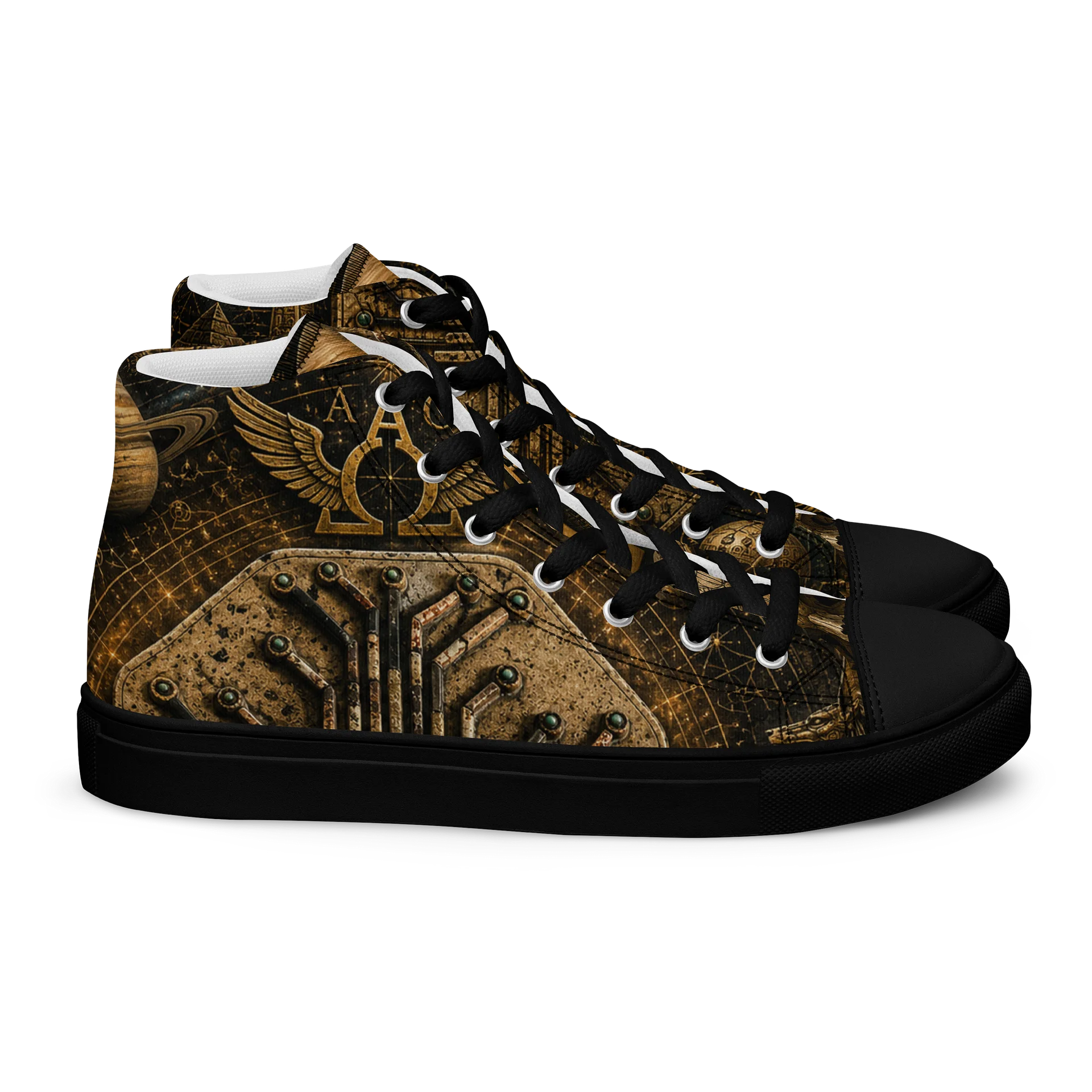 Aliencarving's Alpha and Omega Mens High-Tops product image (2)