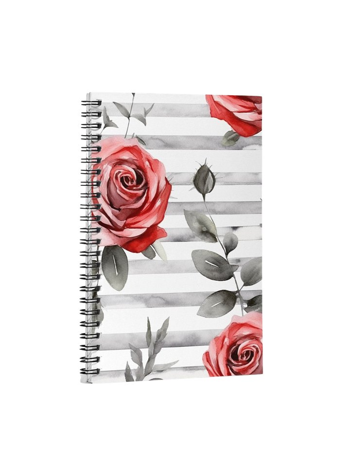 Rose So Red: Spiral Notebook product image (1)